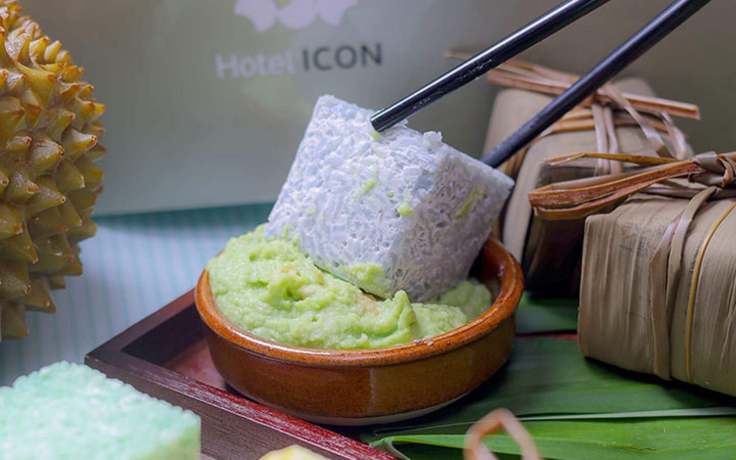 Hotel Icon in Tsim Sha Tsui uses Thai glutinous rice and coconut milk in their sticky rice dumplings. Photo: Facebook/Hotel Icon