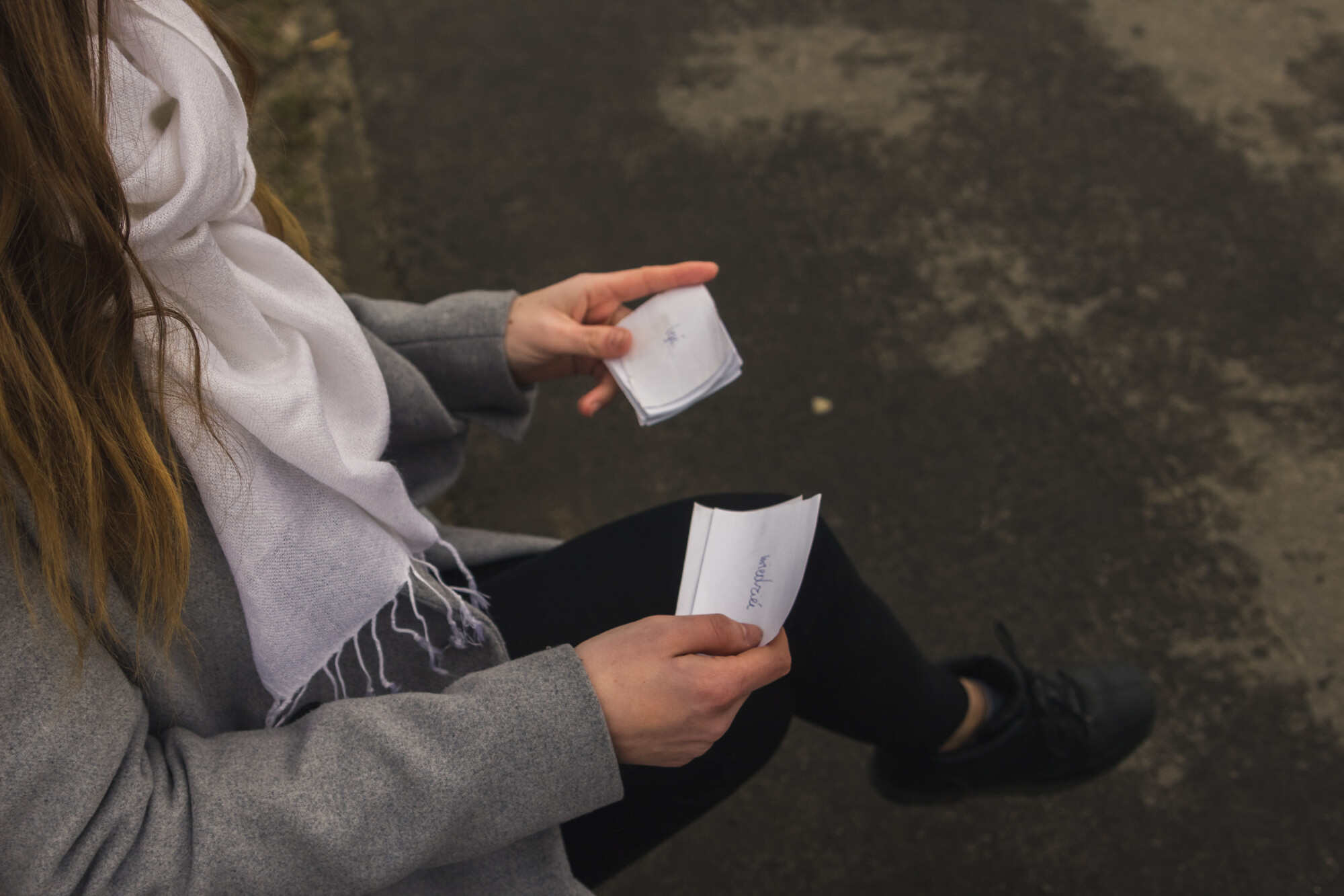 The great thing about flashcards is that you can break them out wherever you are. Photo: Shutterstock