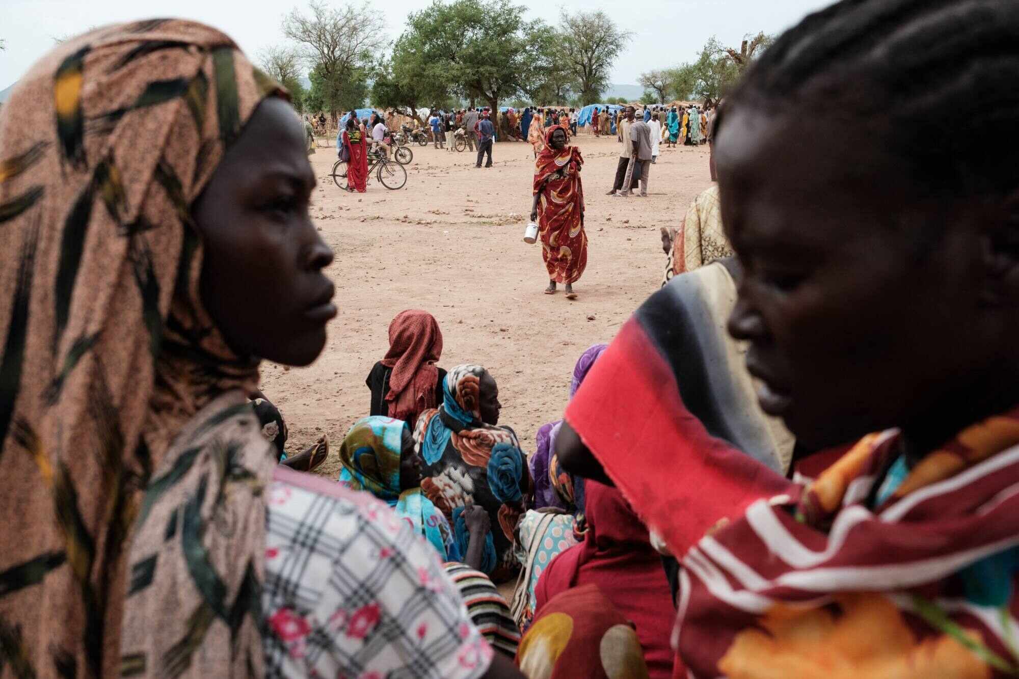 The hunger crisis has already pushed some people in Sudan to eat leaves and soil. Photo: AFP