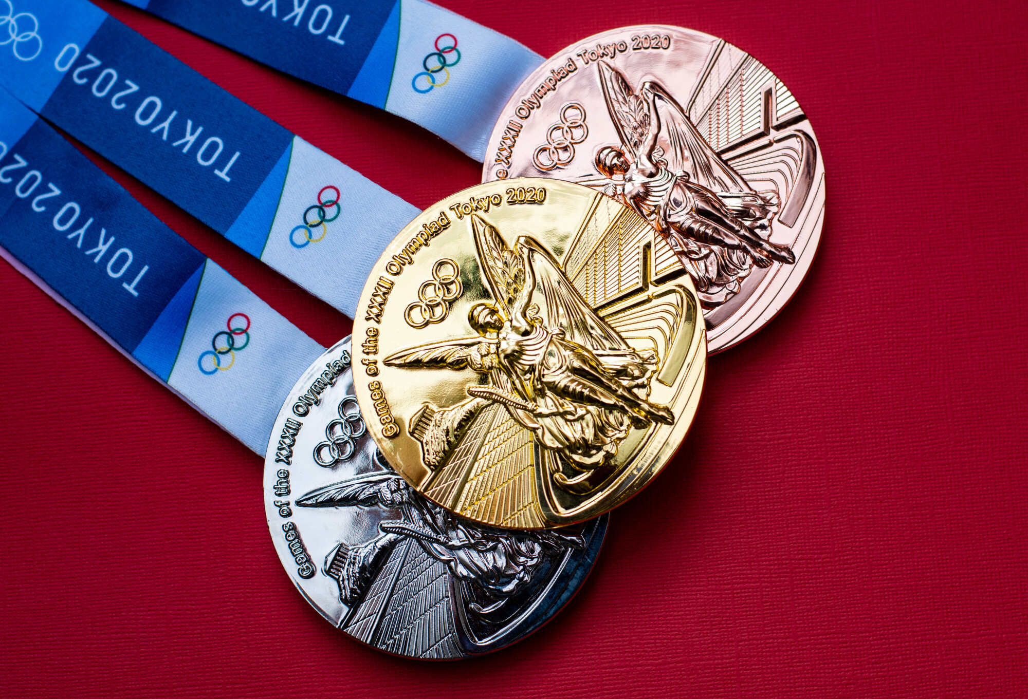 It might be too hard to recreate the design on the Tokyo 2020 medals, but you can give it a shot! Photo: Shutterstock
