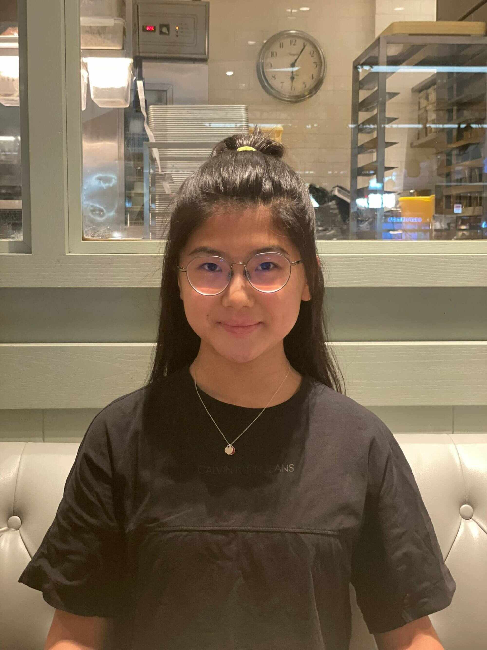 Hilarie is excited to see her favourite K-pop group in Hong Kong. Photo: Handout