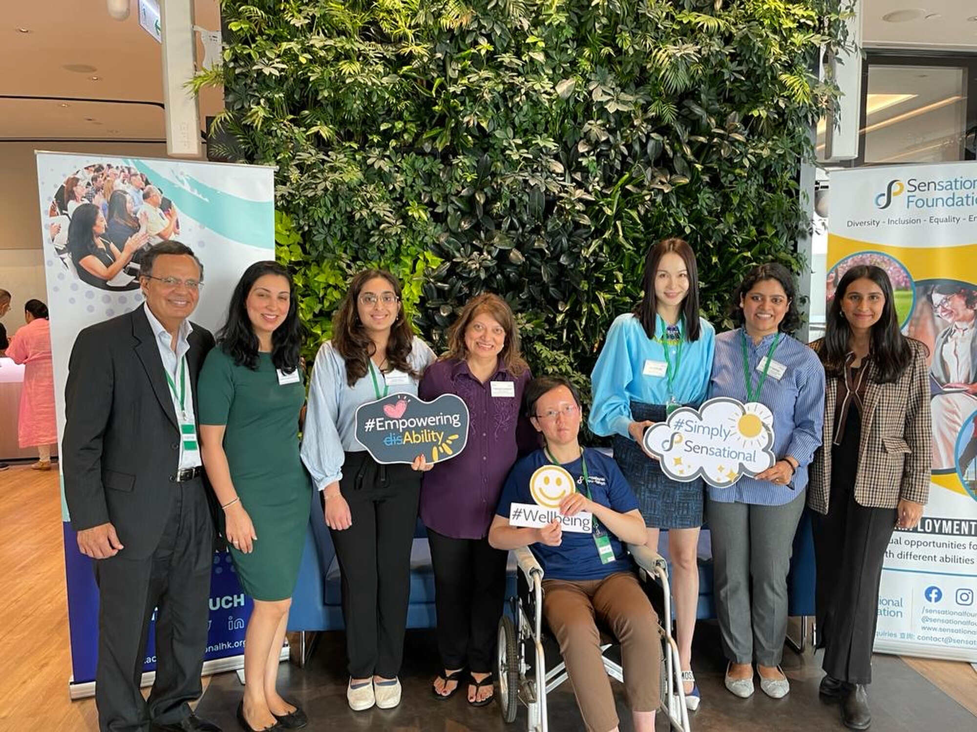 The team at SENsational Foundation says Hong Kong needs to be more inclusive of people with disabilities. Photo: Handout