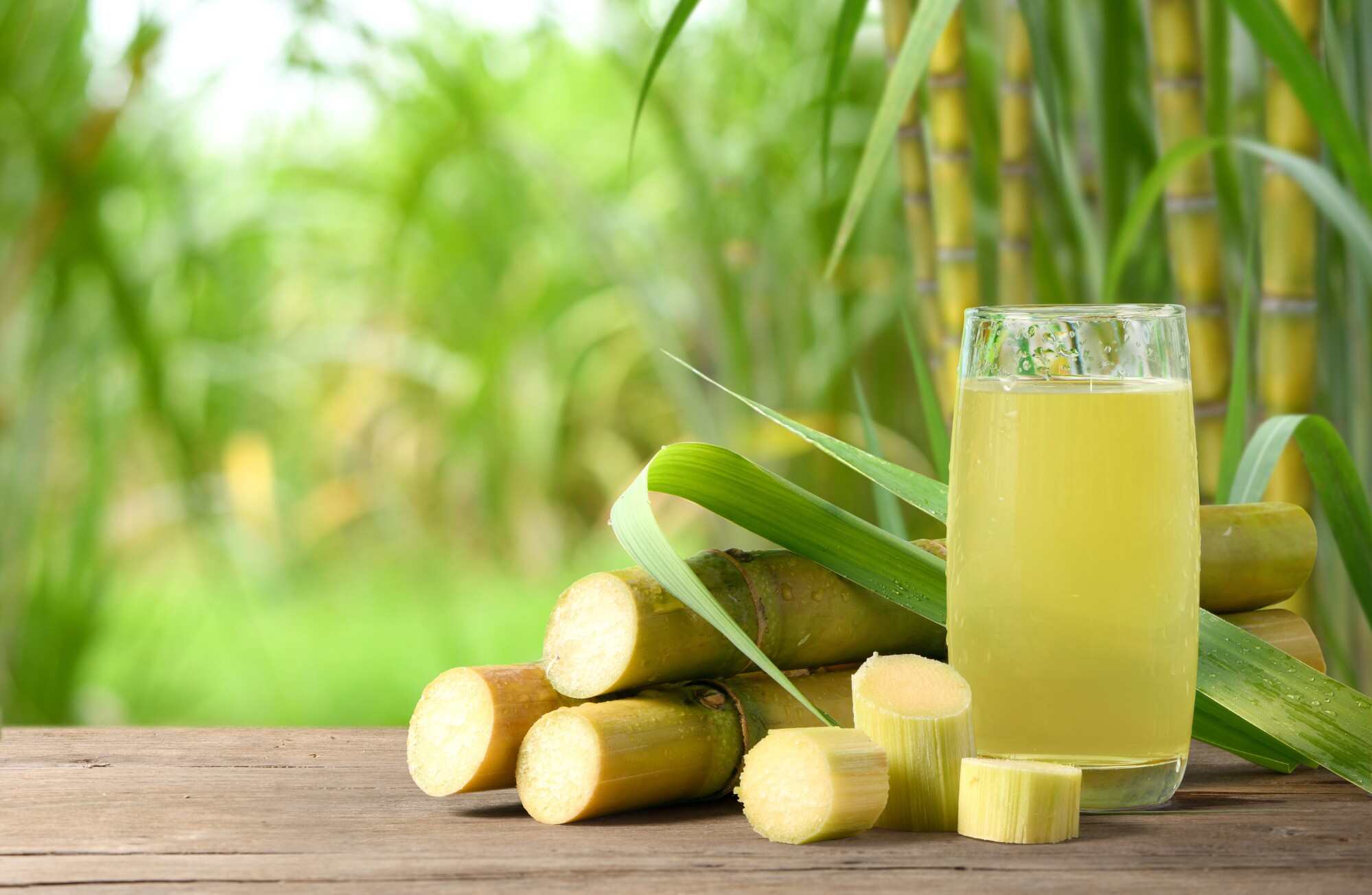 Sugar cane juice is a great option to help your body cool down in the summer months. Photo: Handout
