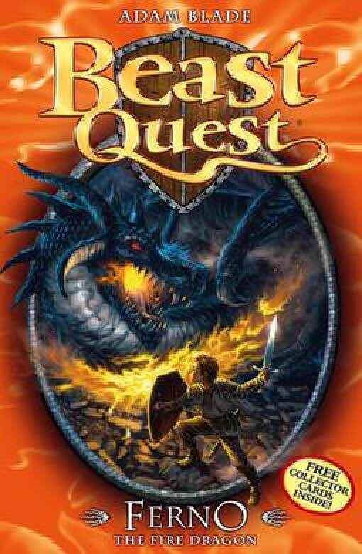 “Ferno the Fire Dragon” is the first book in the Beast Quest series. Photo: Handout
