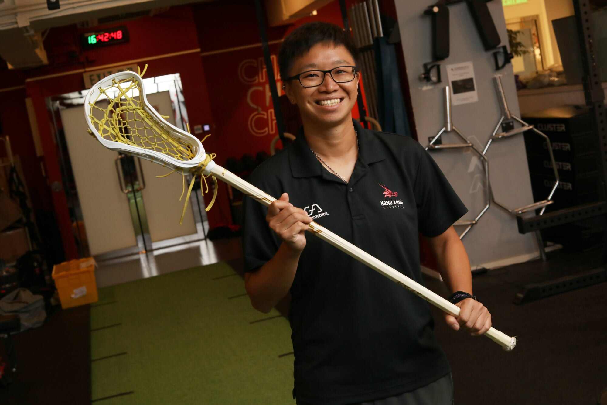 Gemini Fan is the women’s head coach at the Hong Kong, China Lacrosse Association. Photo: Sun Yeung