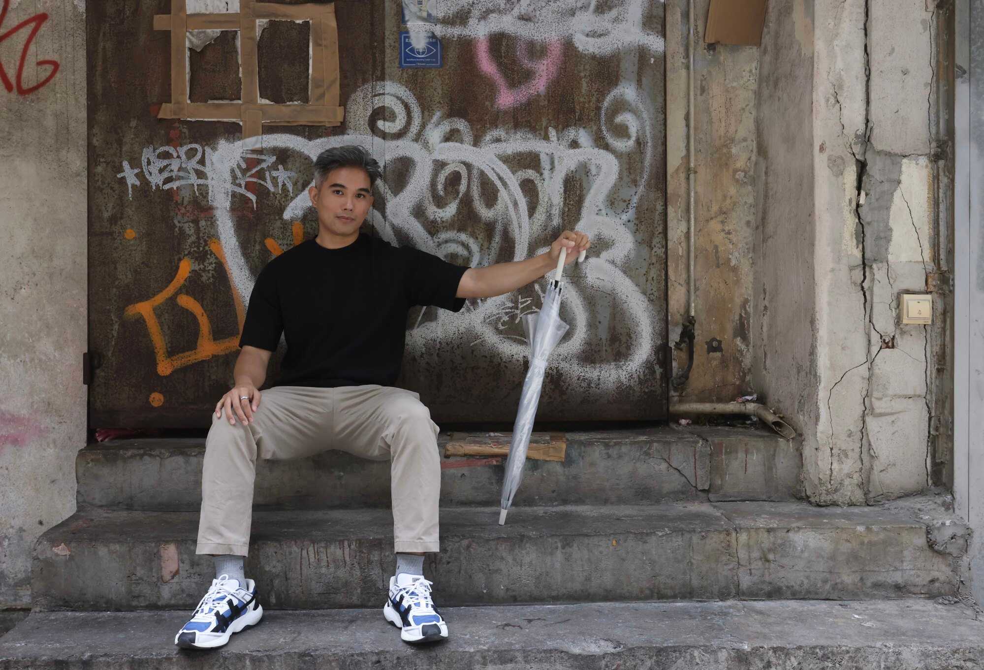 Sillona wants to inspire people who left Hong Kong during the pandemic to return to the city. Photo: Jonathan Wong