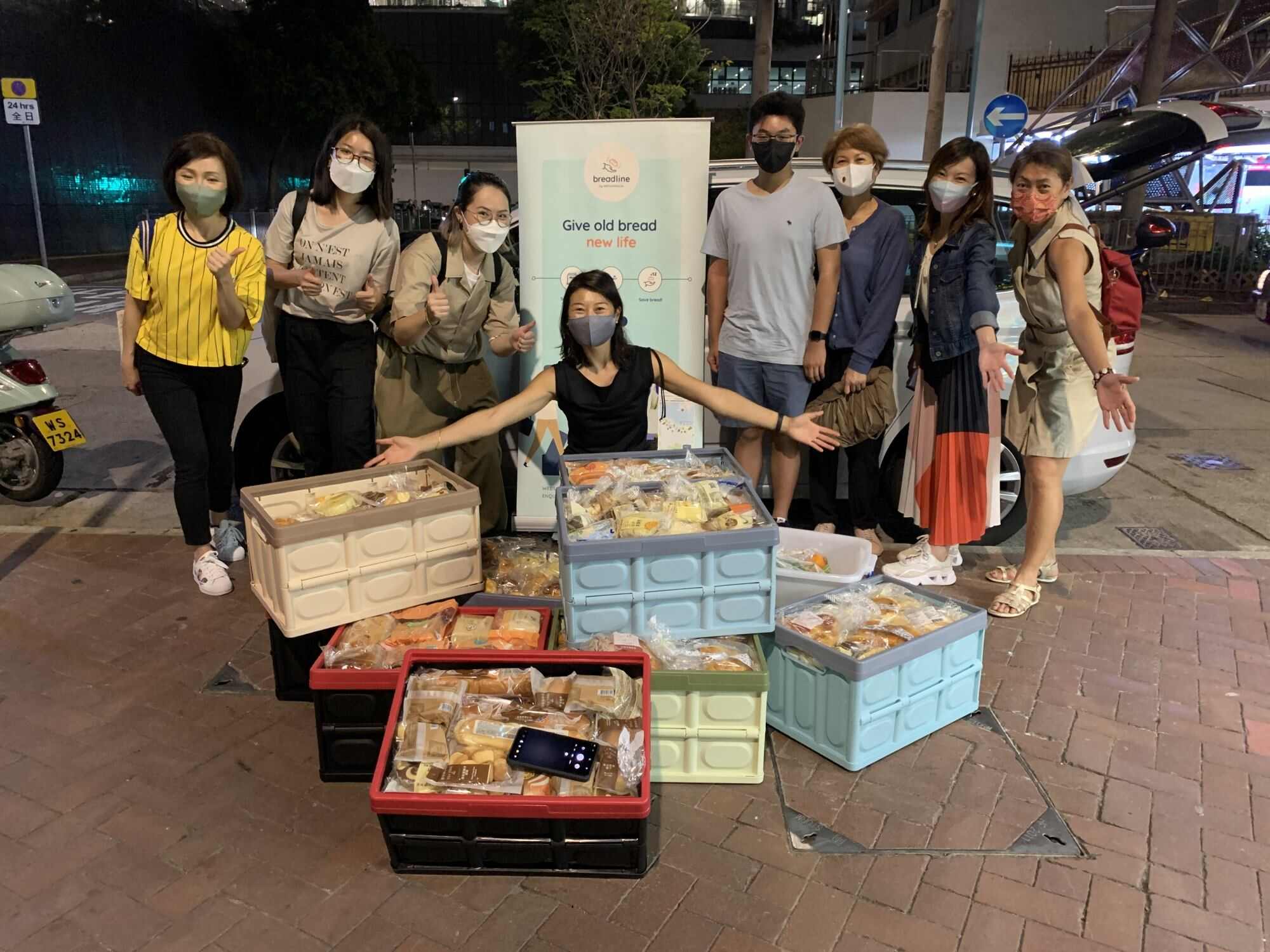 This bread would have been thrown away if Breadline didn’t rescue it. Photo: Handout