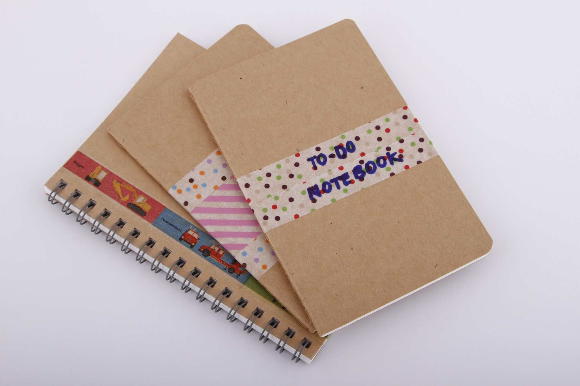 You can personalise your notebook any way you want. Photo: Shutterstock