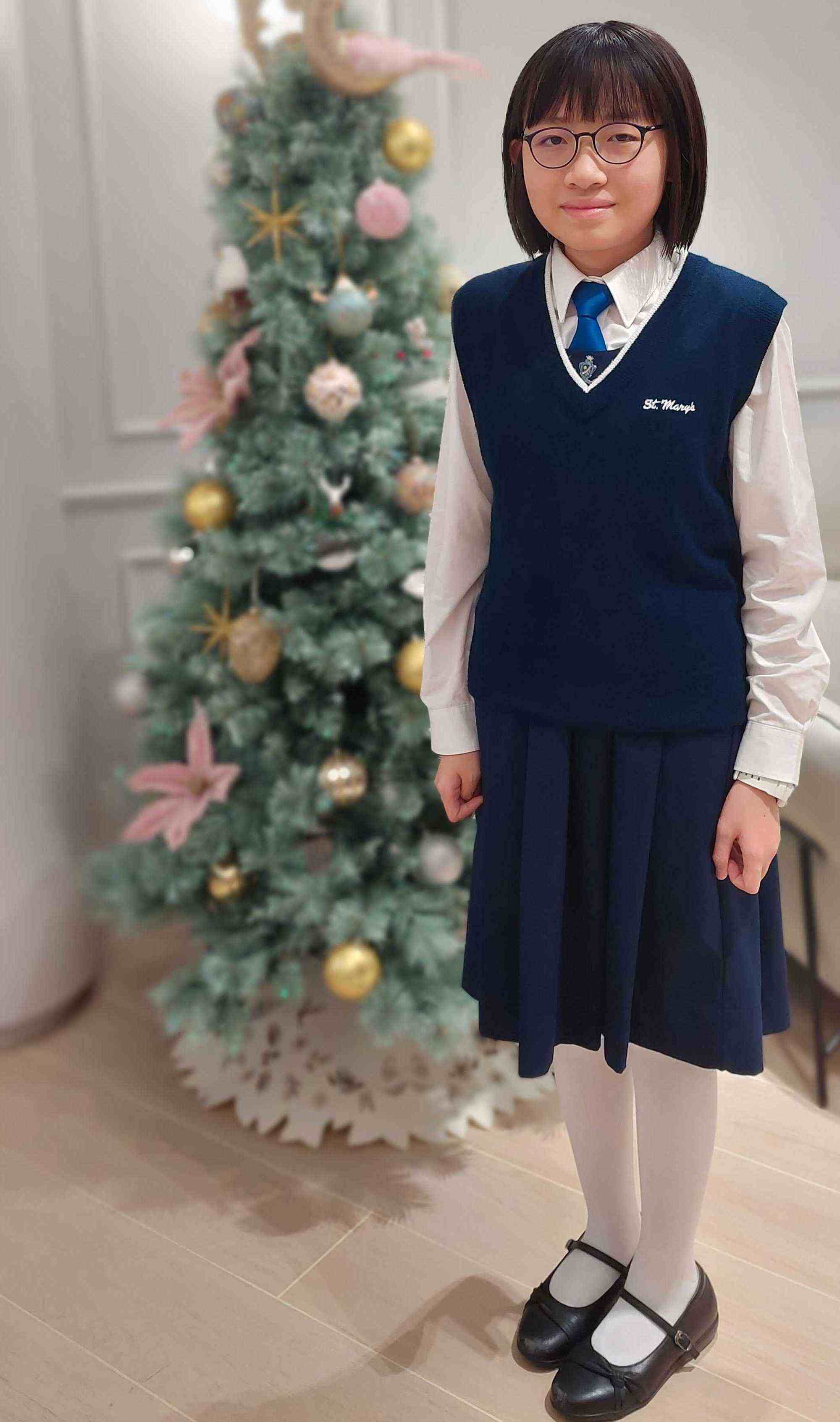 Valerie Chiu attends St Mary’s Canossian College. Photo: Handout