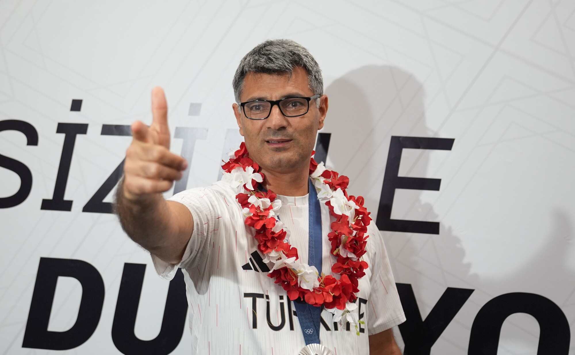 Turkish sports shooter Yusuf Dikec secured his first Olympic medal in Paris earlier this year. Photo: Getty Images