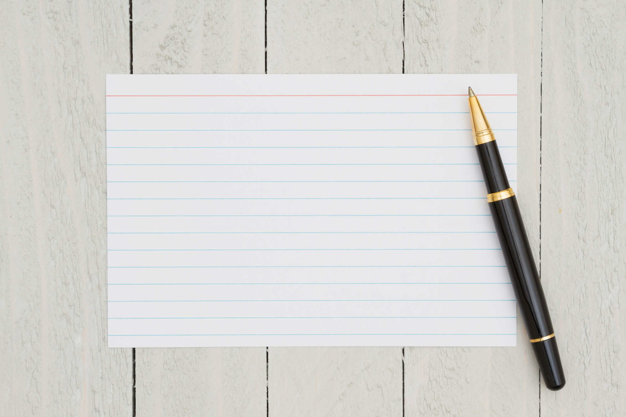 You will need a few index cards for this game! Photo: Shutterstock