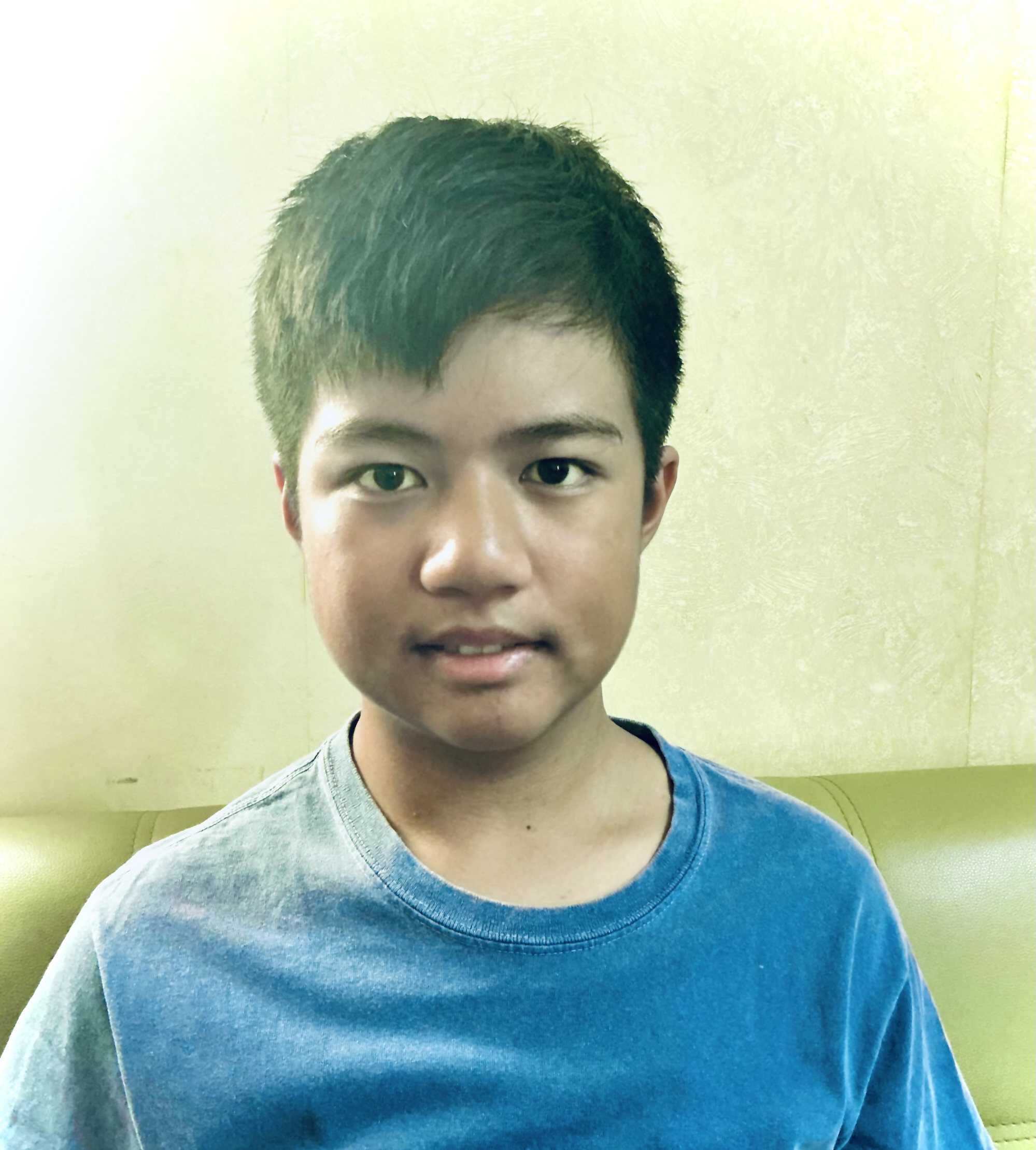 Leo Guerrero is excited for his school’s anniversary celebration. Photo: Handout