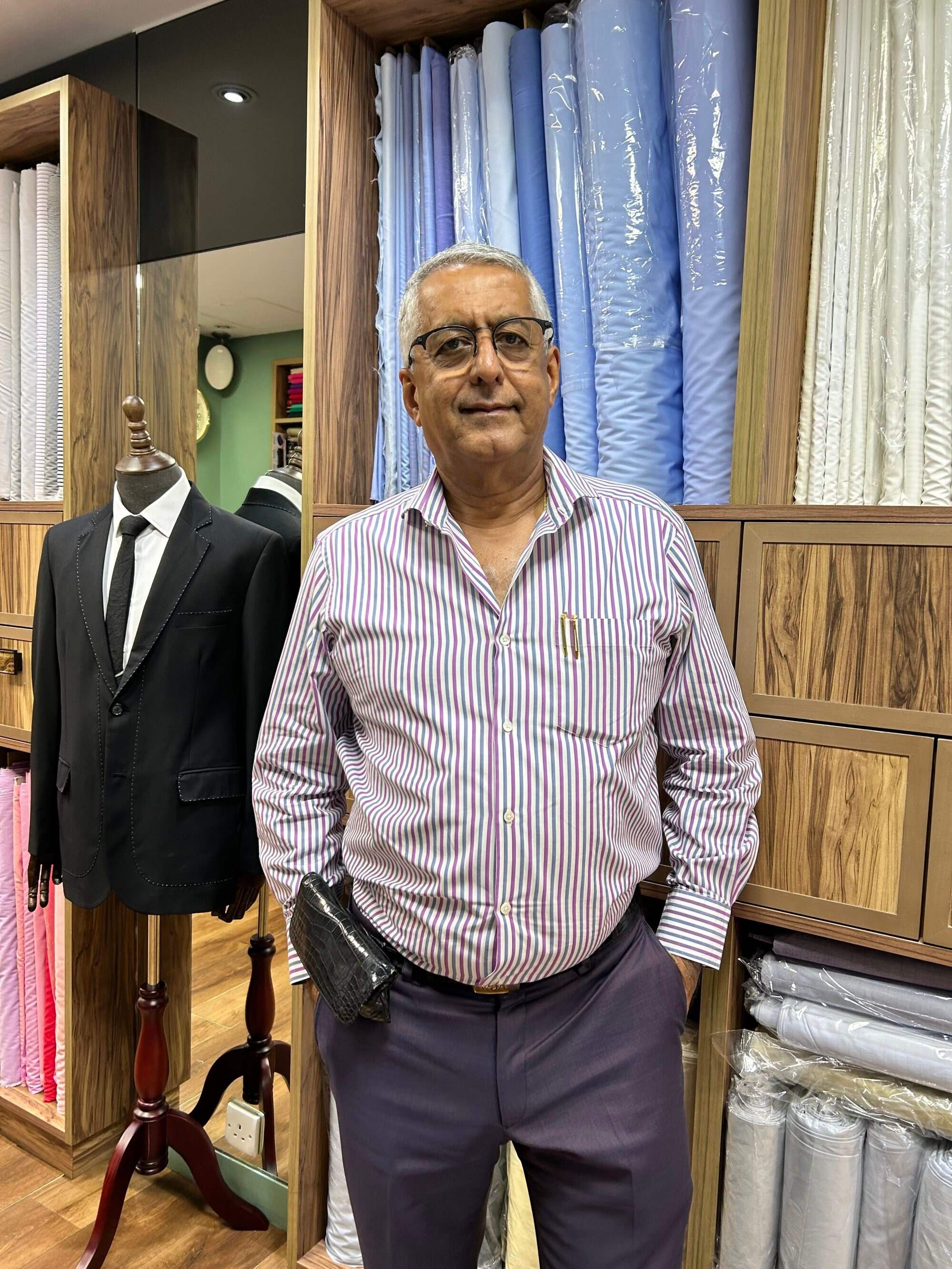 Raja Daswani took over his family business, Raja Fashions, when he was still a teenager. Photo: Kathryn Giordano
