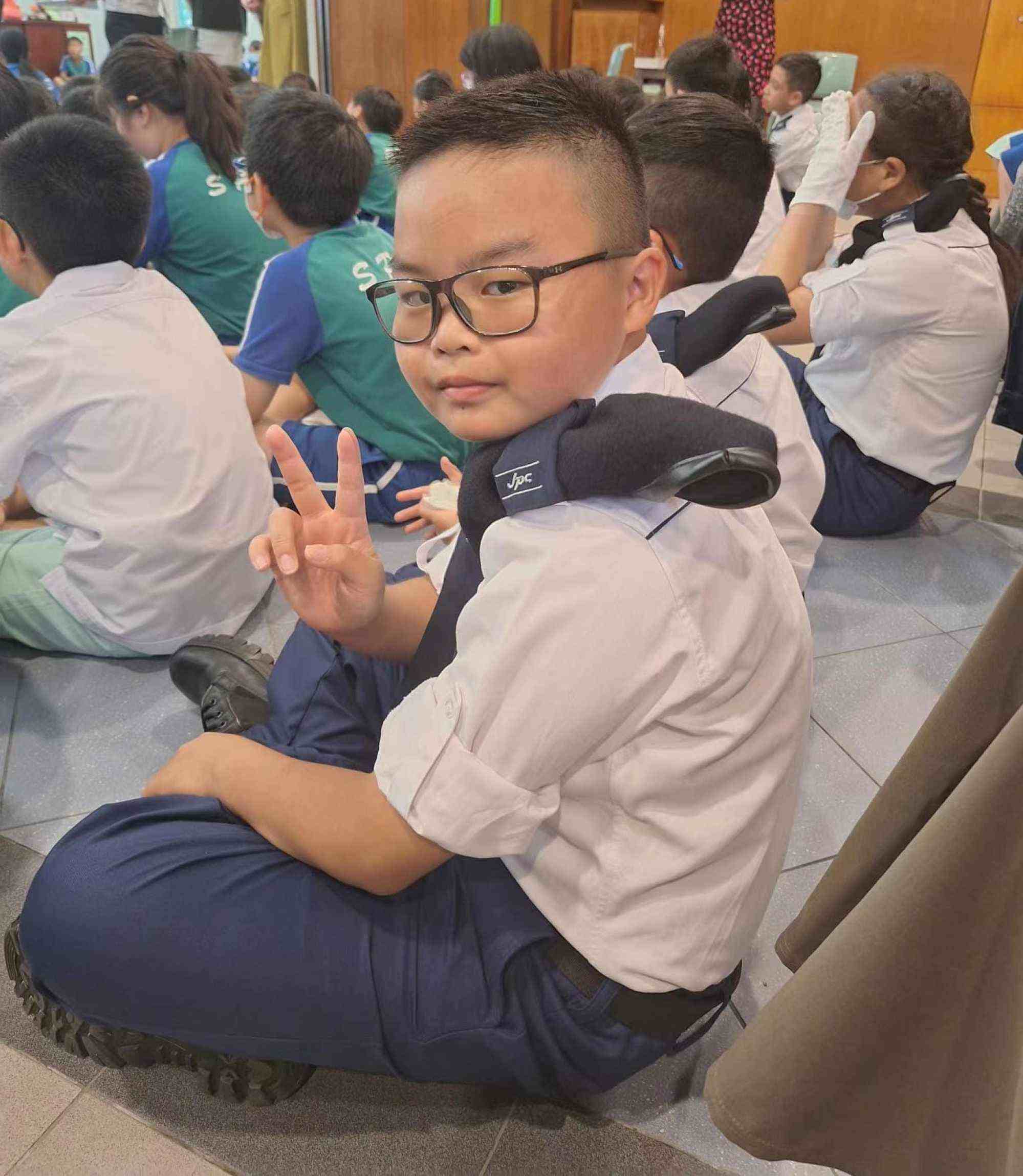 Scott Leung Ting-fu shares his learnings from a course he took from Save the Children and SideBySide. Photo: Handout