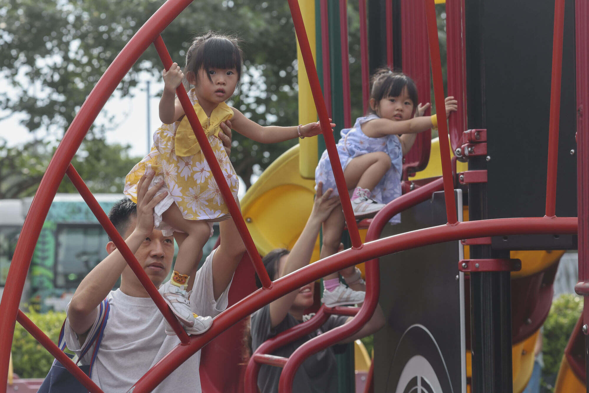 Hong Kong hopes to encourage families to have children. Photo: Edmond So