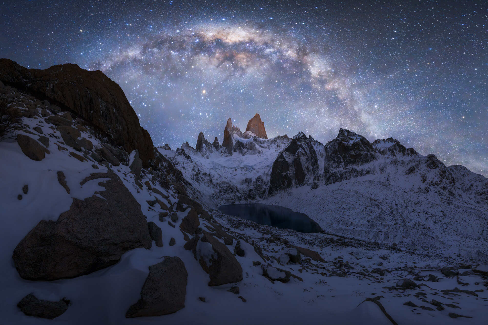 Patagonia is a region in South America with lakes, rainforests, glaciers and deserts. Photo: Kelvin Yuen