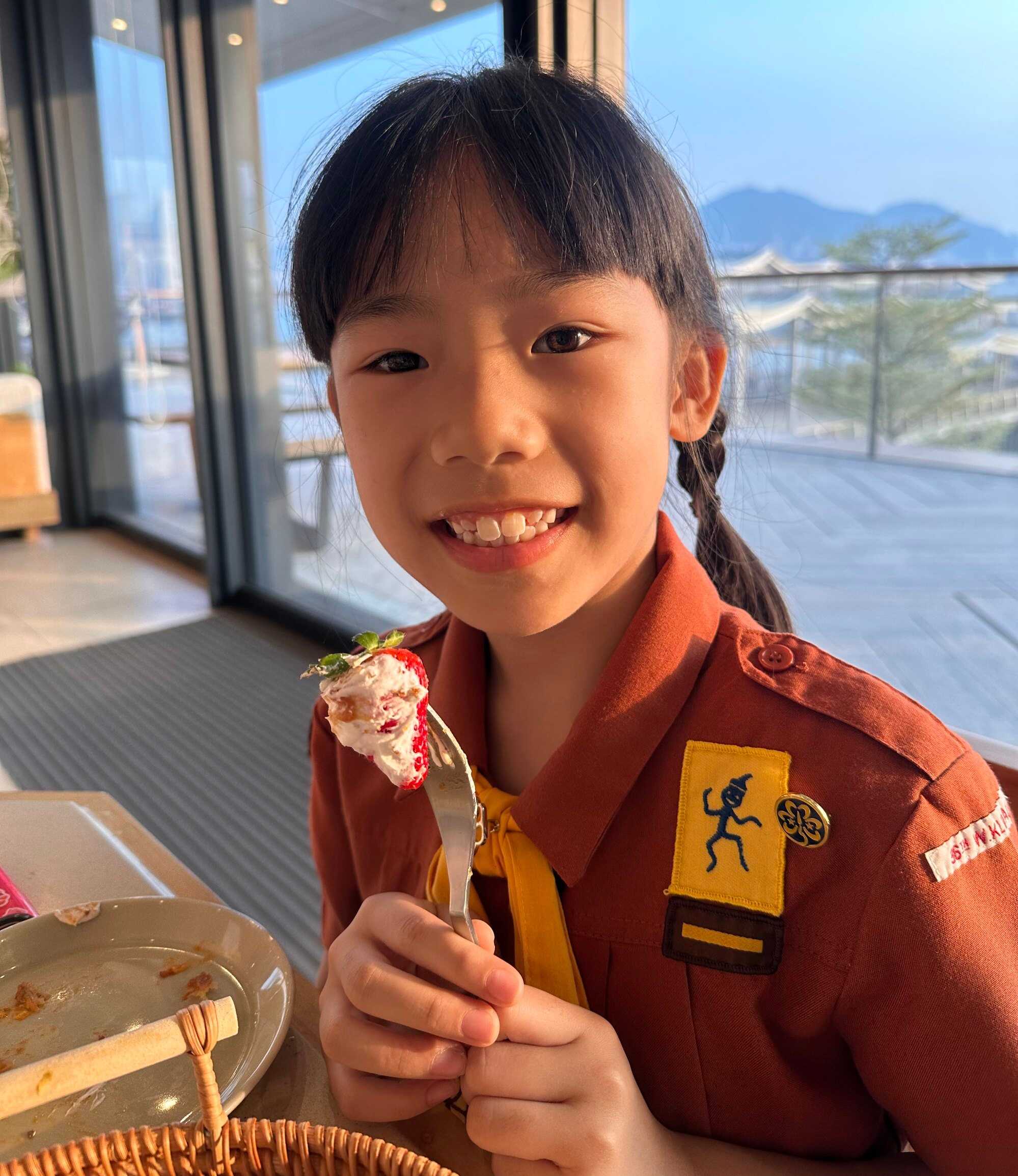 Juliette is keen to make efforts to prevent global warming. Photo: Handout