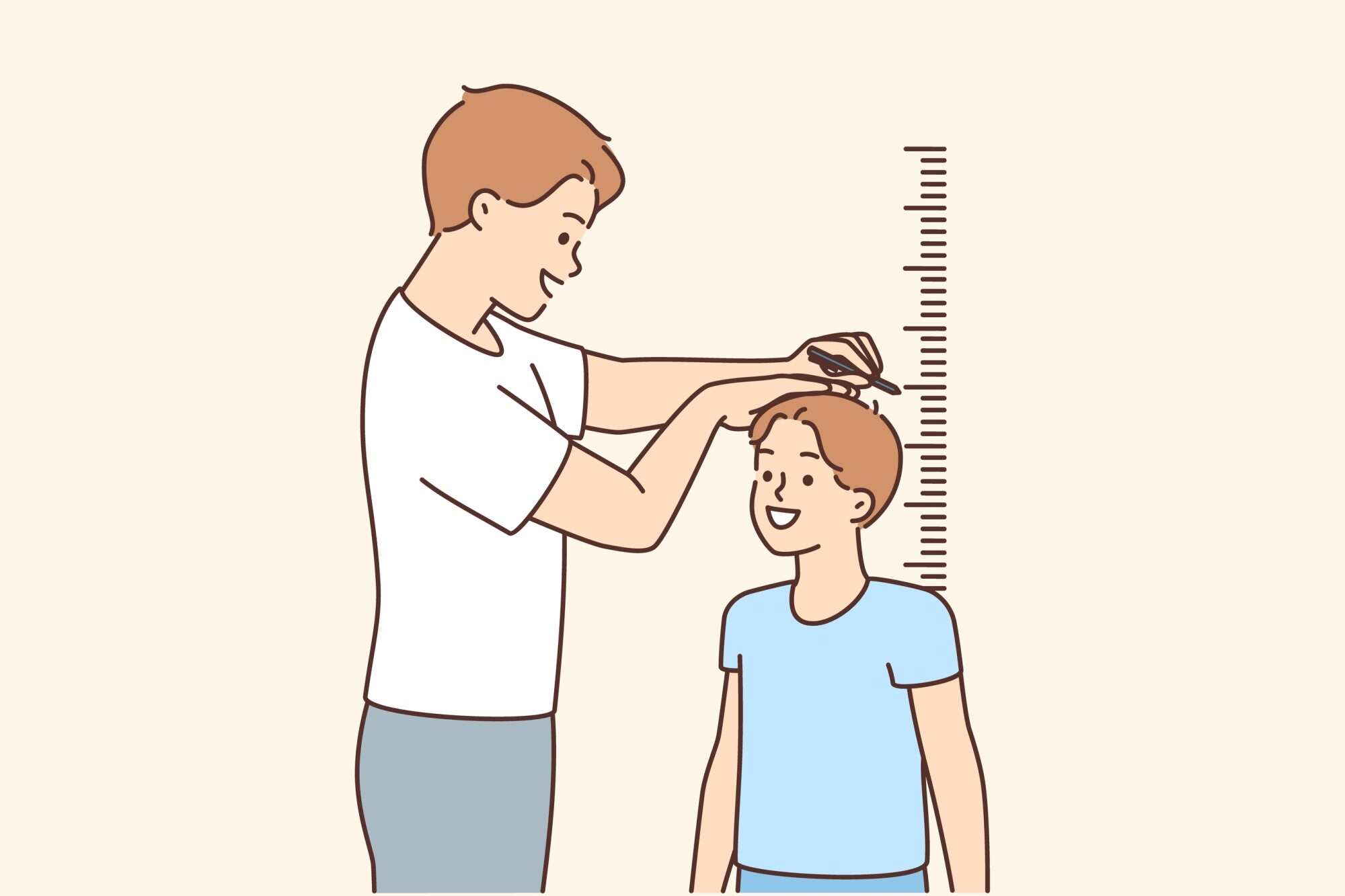 Maintaining a height tracker can help you get a sense of the pace of your growth. Photo: Shutterstock