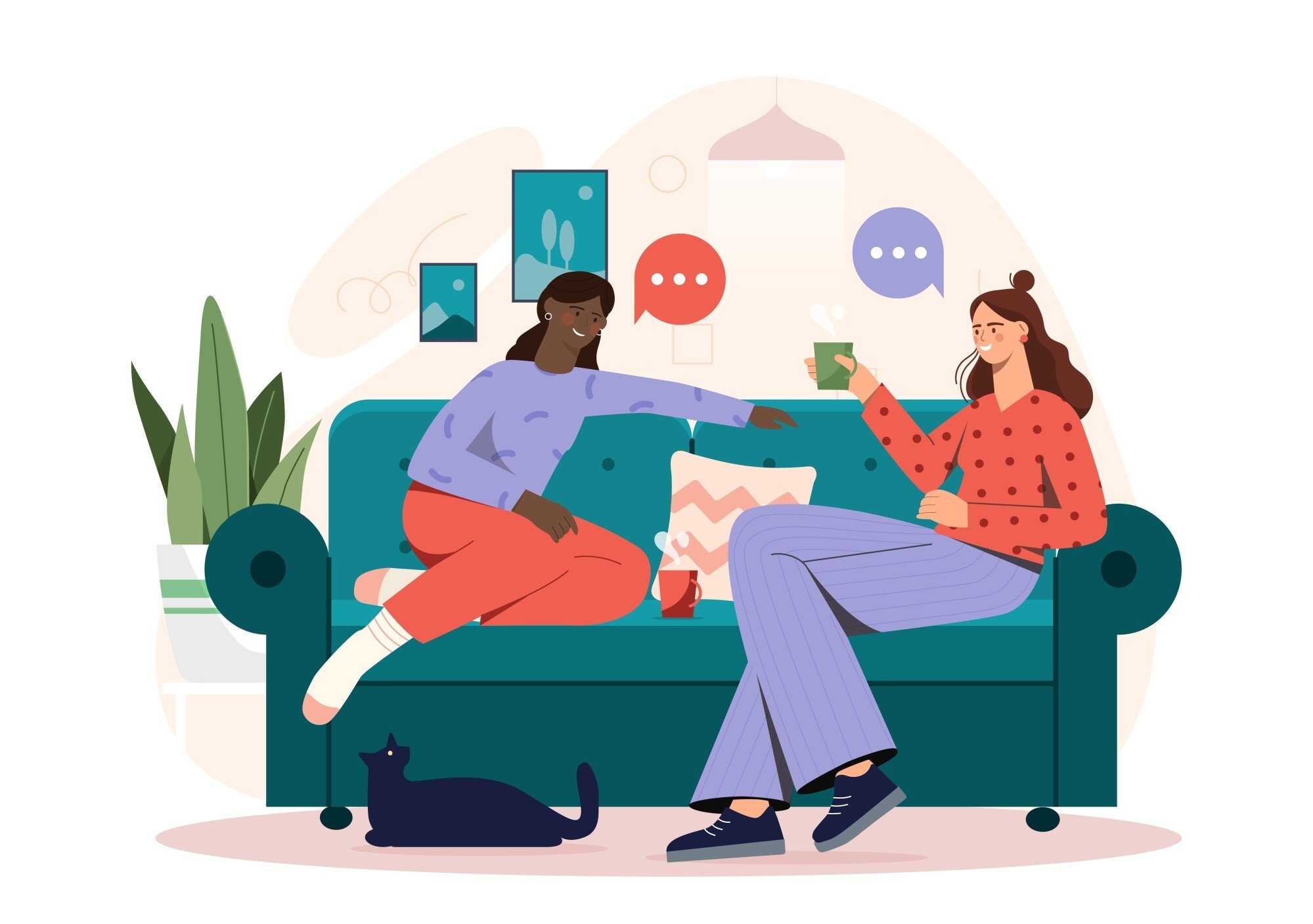 Hanging out with your friends, inside or outside, and eating nutritional meals are two things you can do to keep yourself in a better mood this winter. Photo: Shutterstock