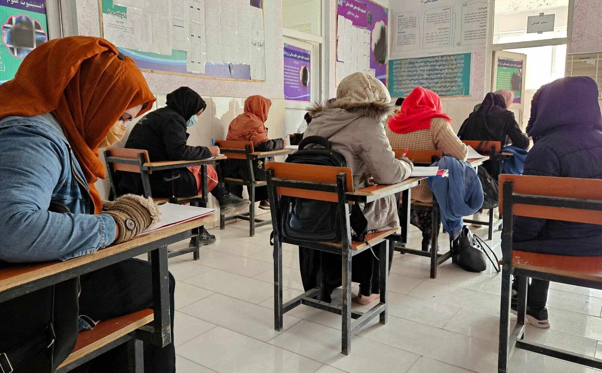 Afghanistan is the only country in the world to ban girls from education after primary school. Photo: AFP