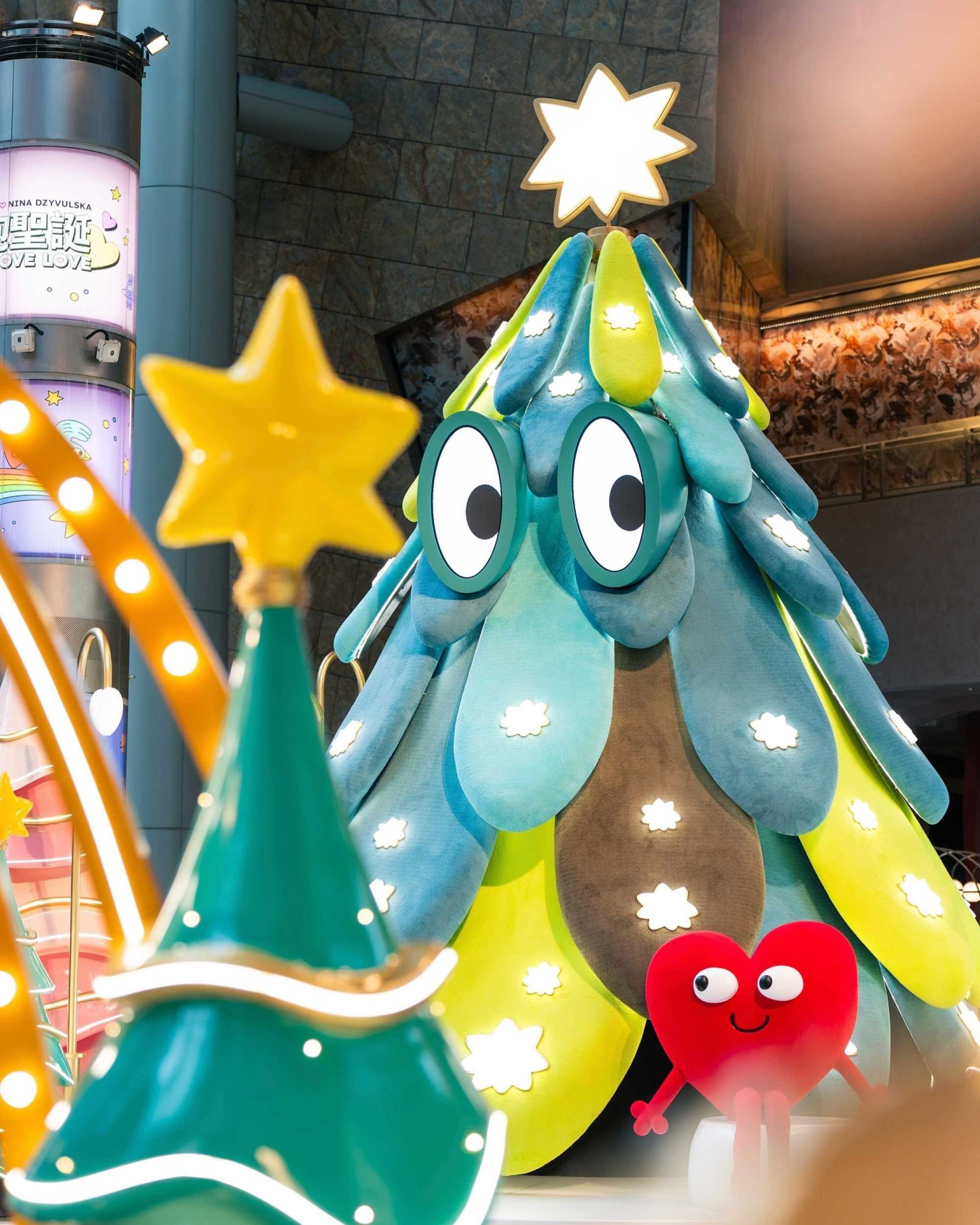 Langham Place is transformed into a whimsical wonderland brimming with love and joy. Photo: Handout