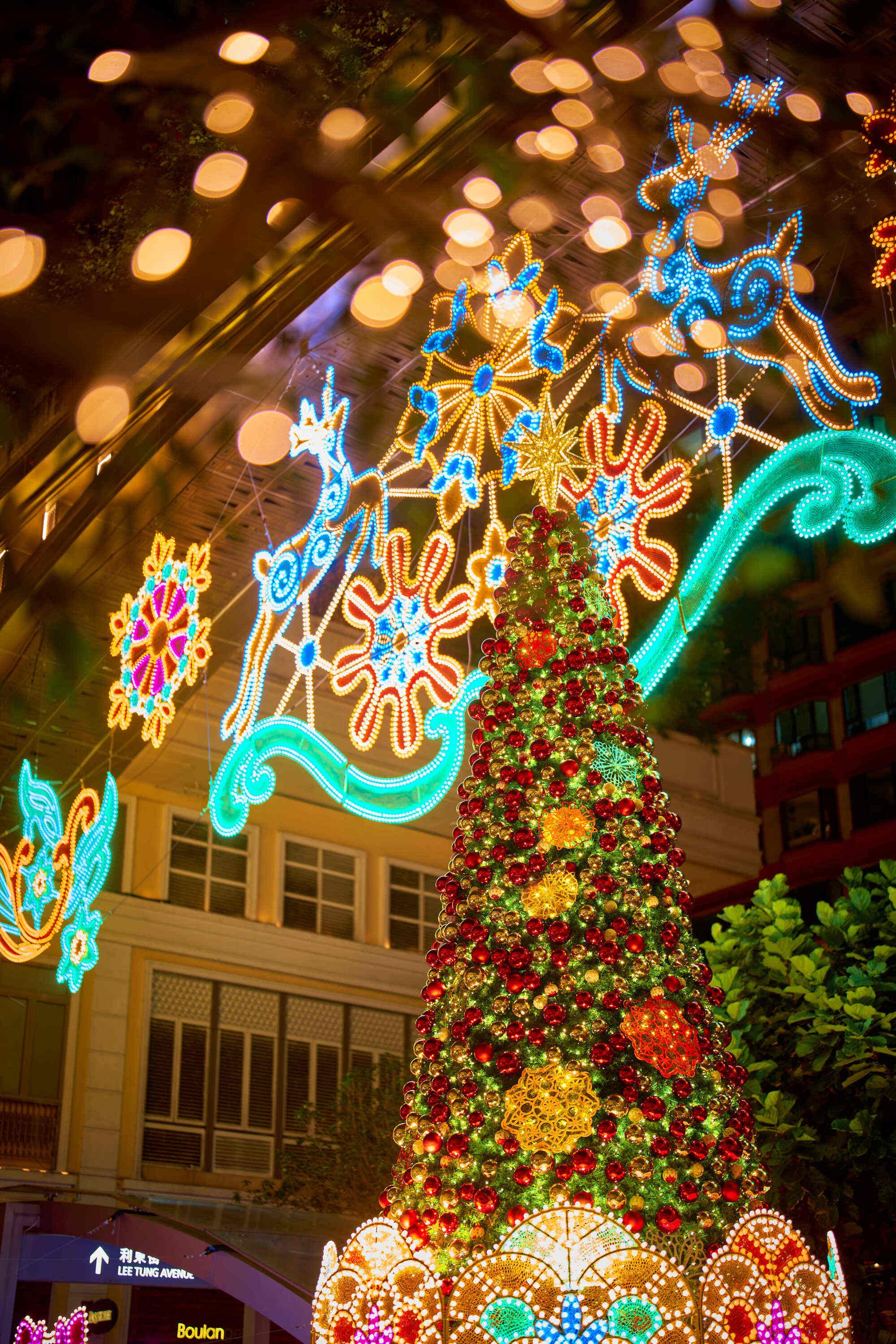 Experience the magic of the holiday season at Lee Tung Avenue. Photo: Handout