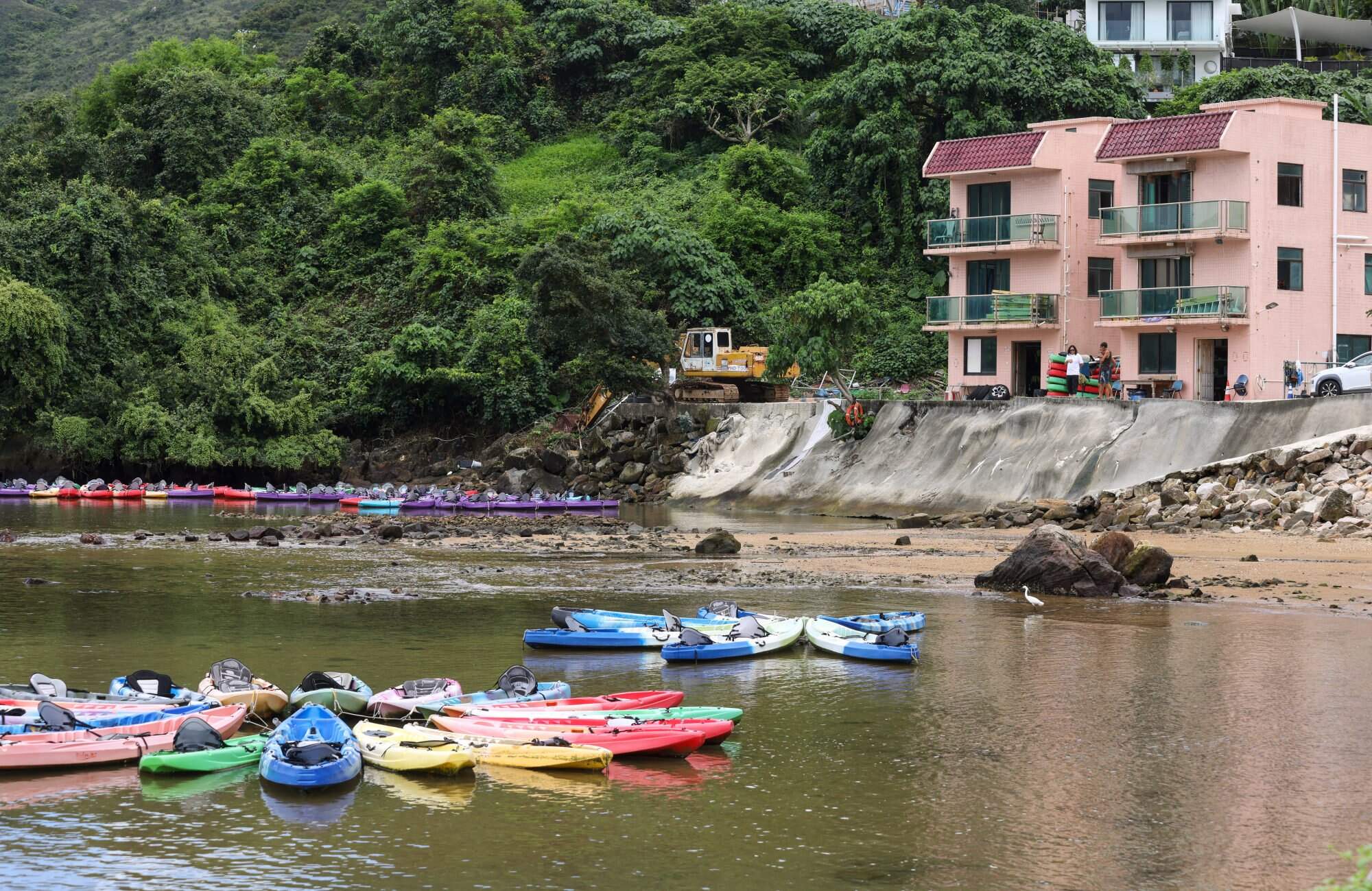 Sheung Sze Wan beach and village in Sai Kung is home to kayak rental services. Photo: May Tse