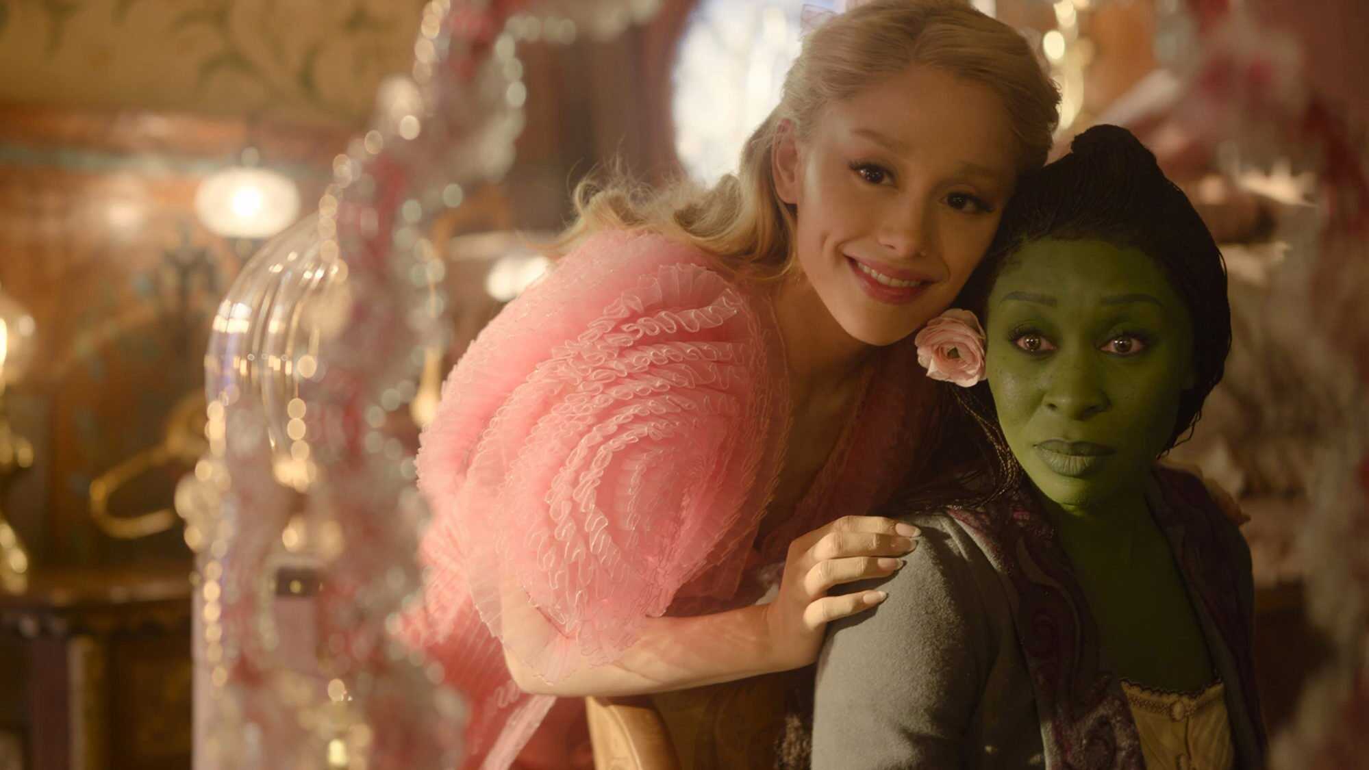 Cynthia Erivo and Ariana Grande in “Wicked”. Photo: Universal Pictures/Zuma Press/TNS