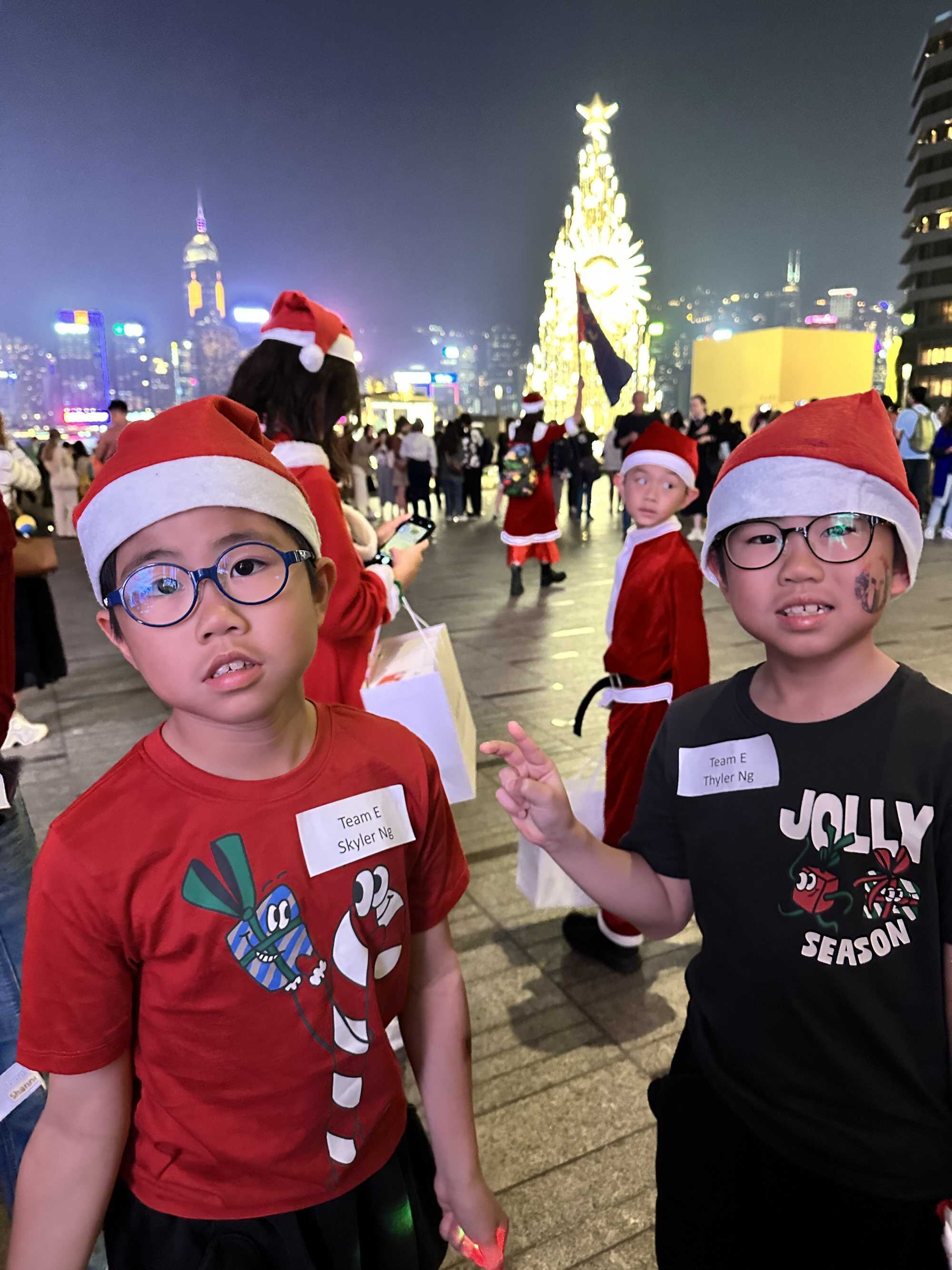 The Spanish School of Hong Kong organised events for students to enjoy the joy of giving during the Christmas season. Photo: Handout