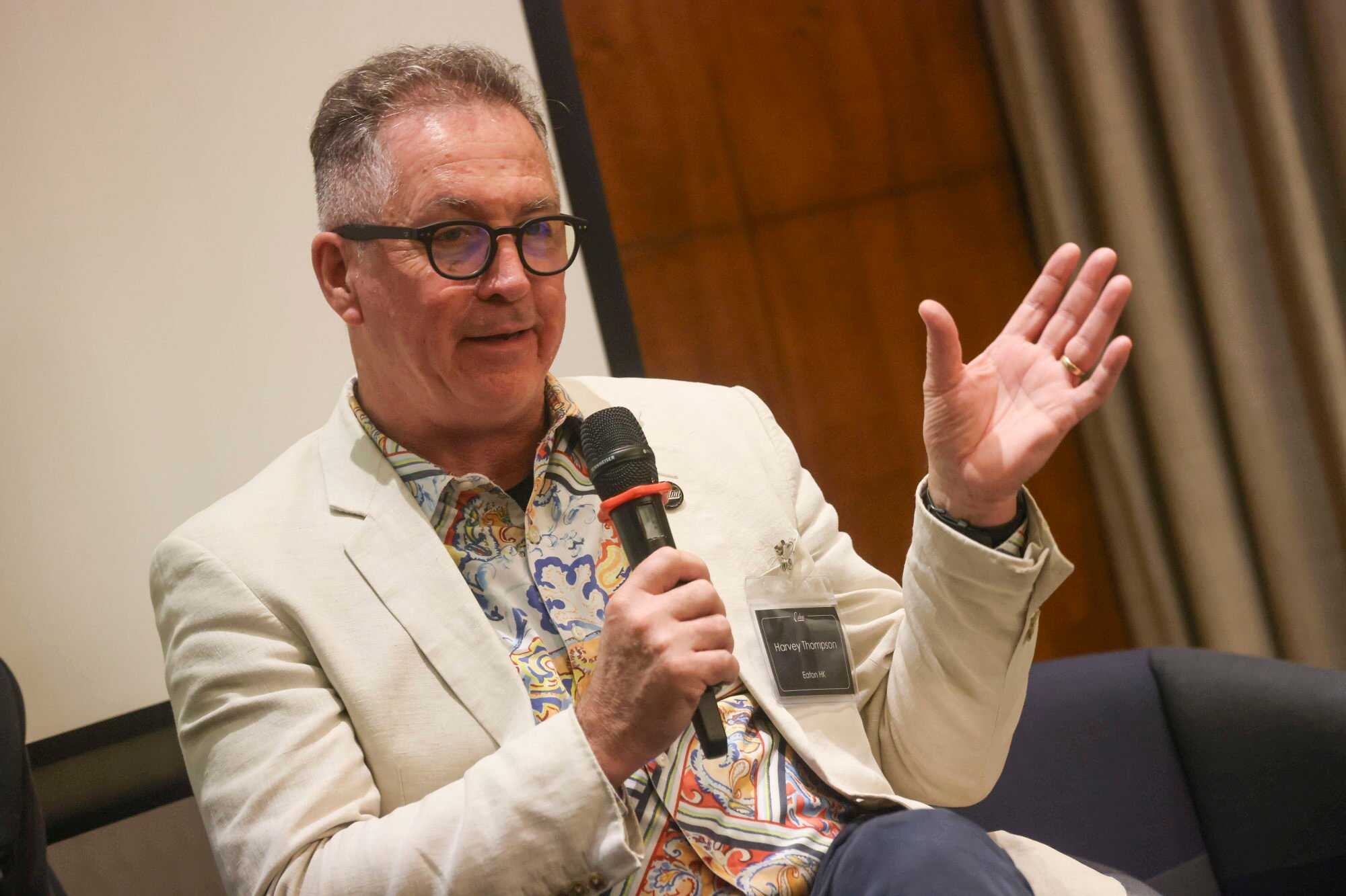 Harvey Thompson is the general manager of Eaton HK. Photo: Jonathan Wong