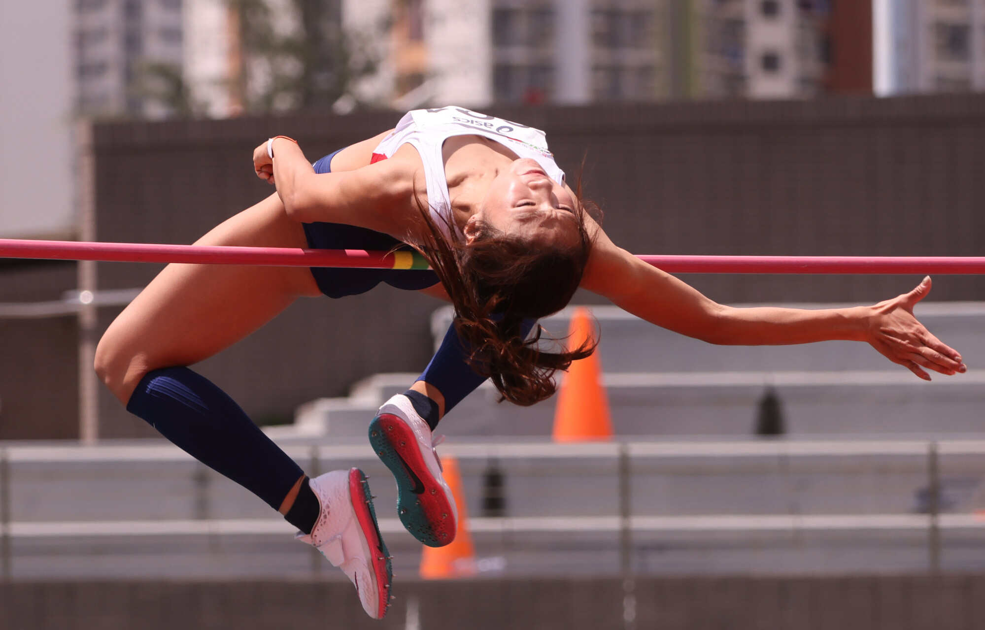 Hong Kong high jump athlete Cecilia Yeung Man-wai previously won silver at the 2017 Asian Championships. Photo: May Tse