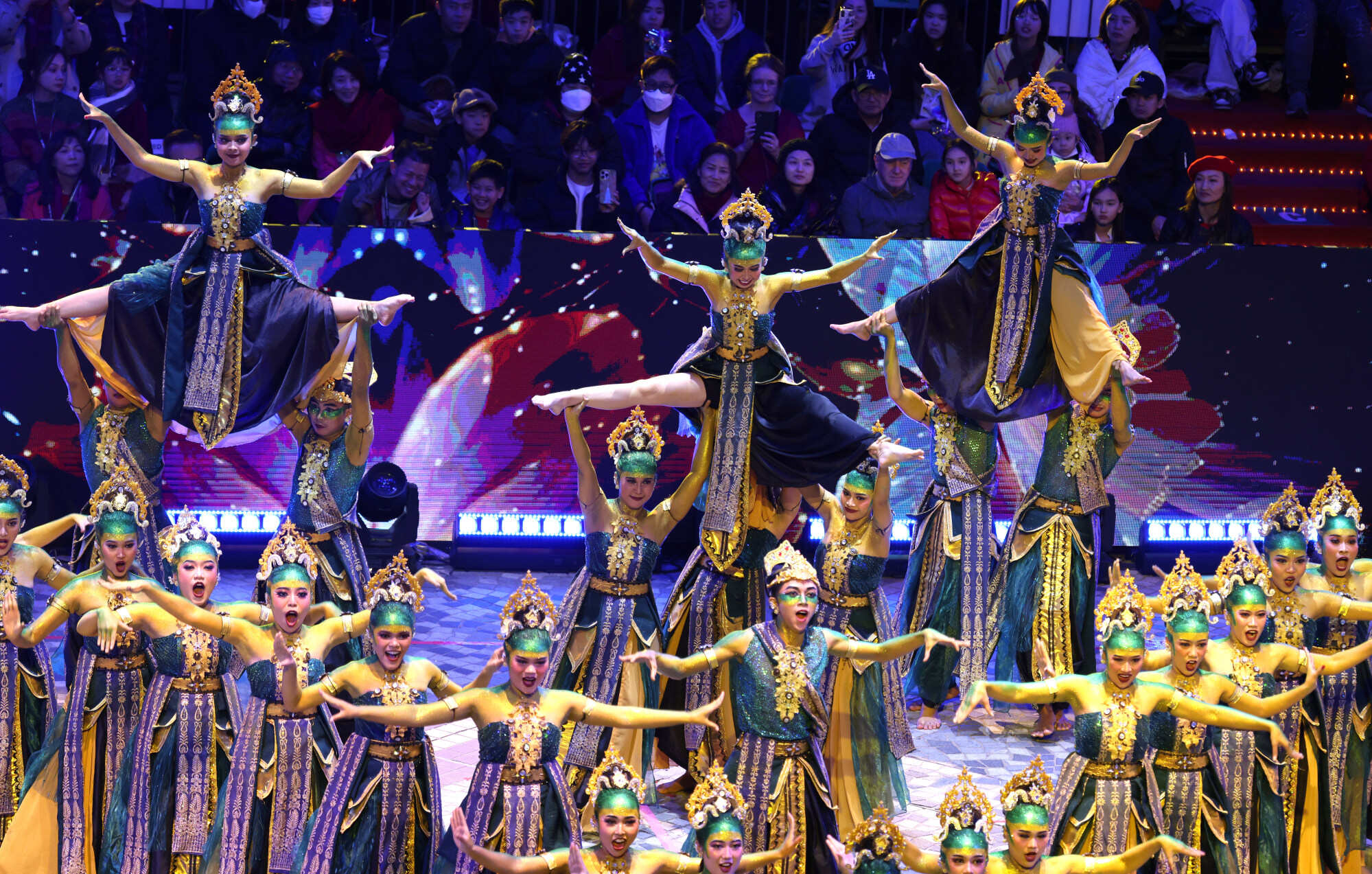 A scene from the Cathay International Chinese New Year Night Parade, organised by the Tourism Board and held in Tsim Sha Tsui. Photo: Nora Tam