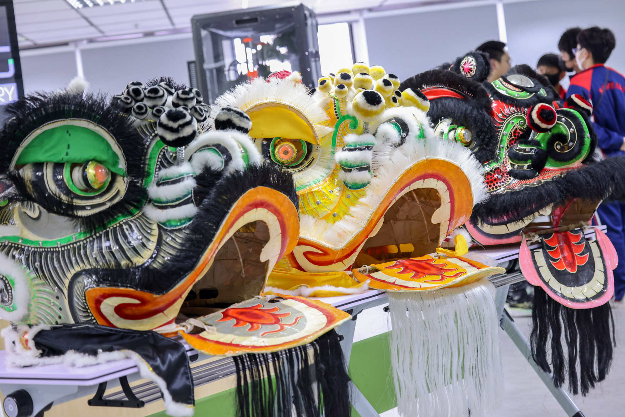 Hong Kong Shue Yan University is creating a virtual space for users to learn about dragon and lion dances. Photo: Nora Tam