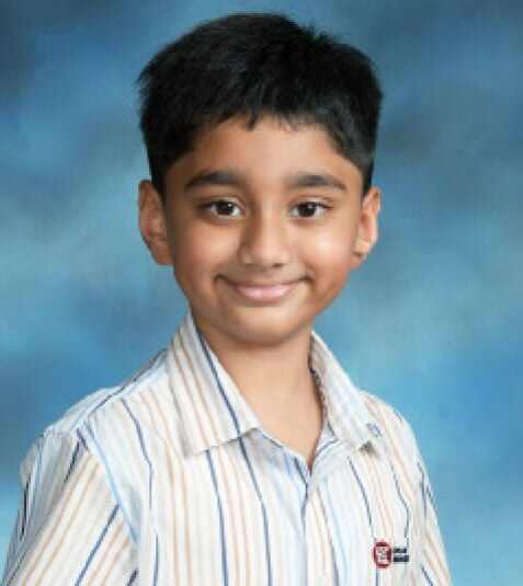Jayden Krishna Hari attends Kowloon Junior School. Photo: Handout