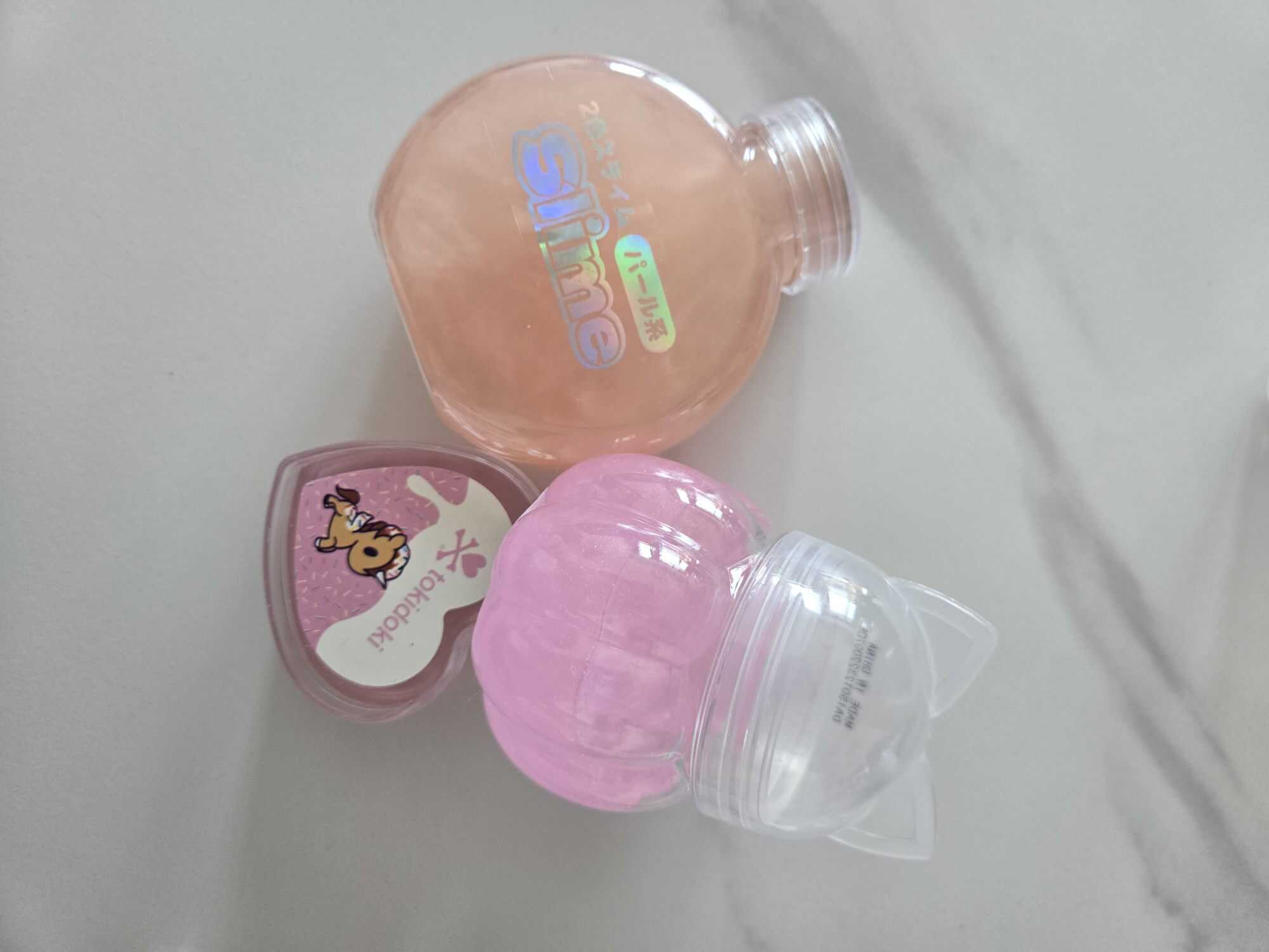 Charlotte Hui’s slime toys. Photo: Handout