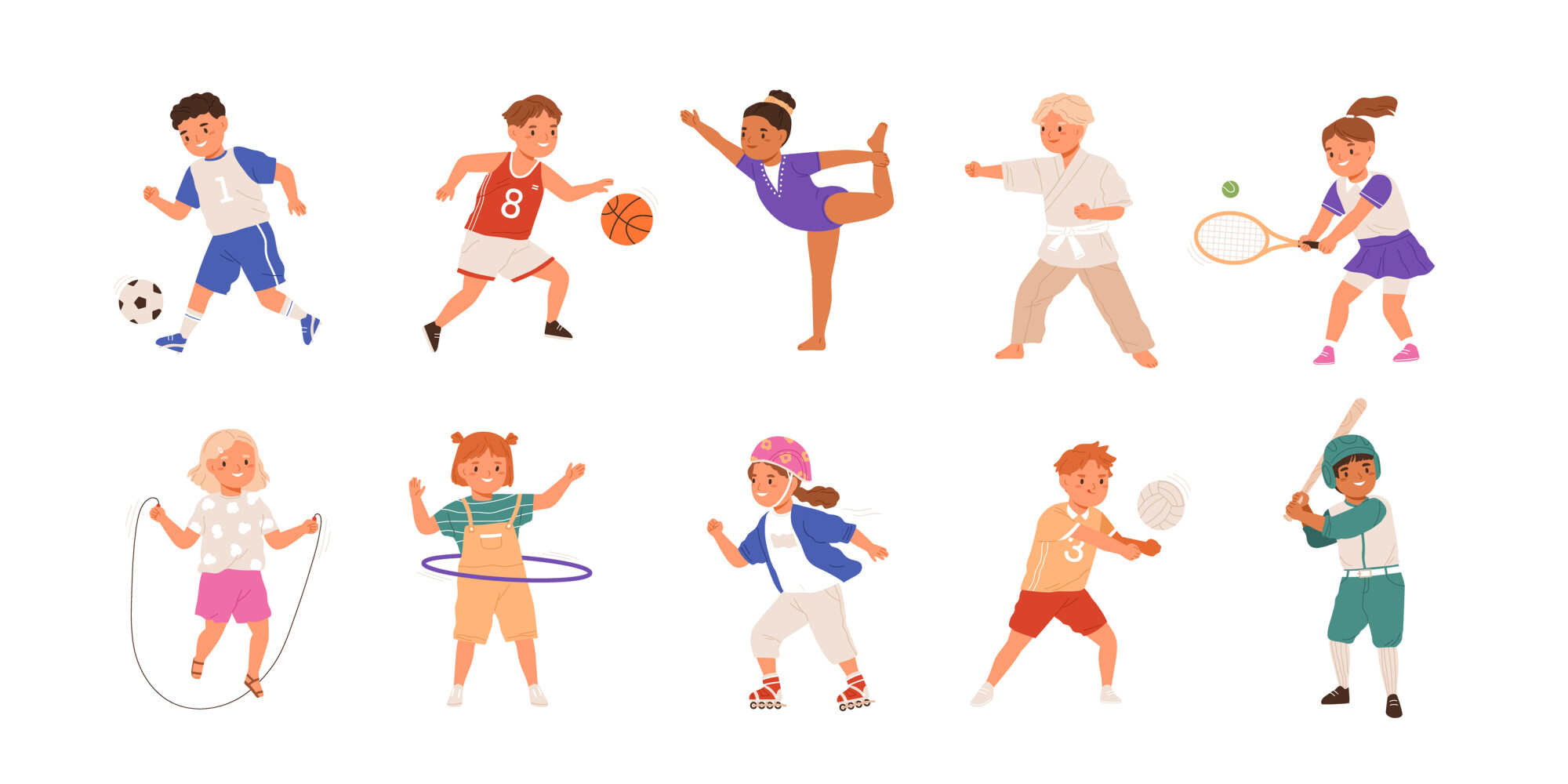 Giving children a variety of sports options is one way to ensure they get moving, one reader says. Photo: Shutterstock