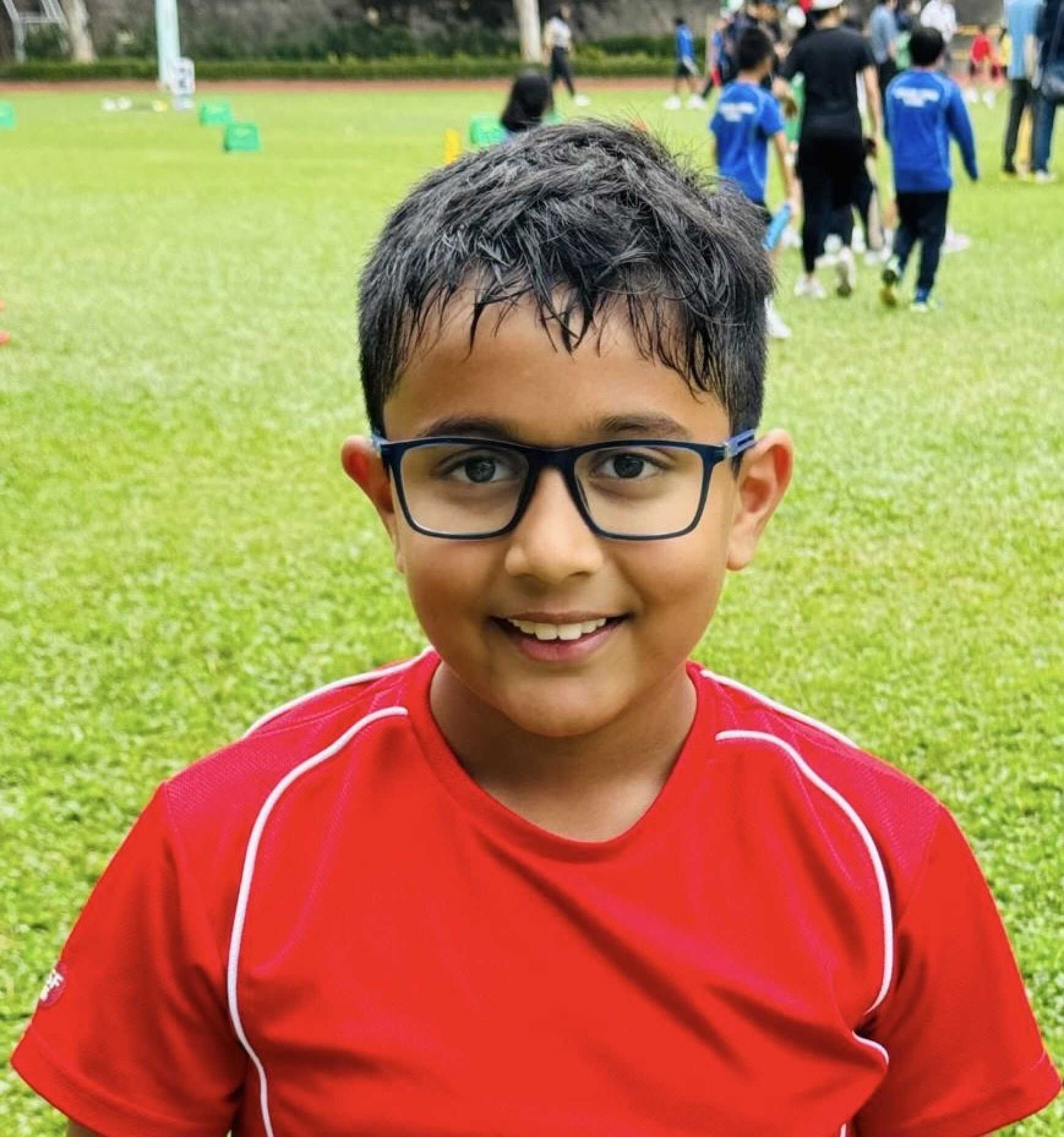 Yuvi Gopani enjoys playing Robolox. Photo: Handout