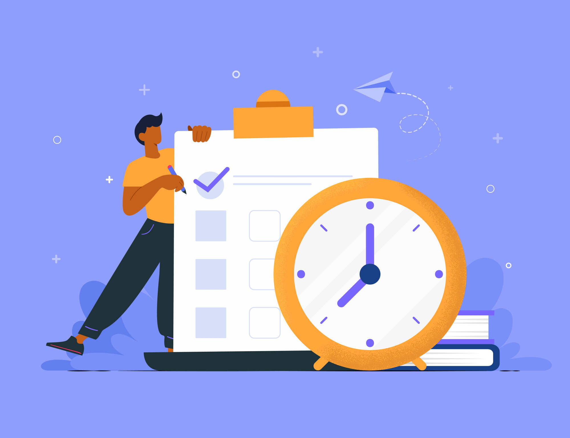 We love a good checklist – and making one the night before means you can sleep peacefully and start your morning without having to stress. Photo: Shutterstock