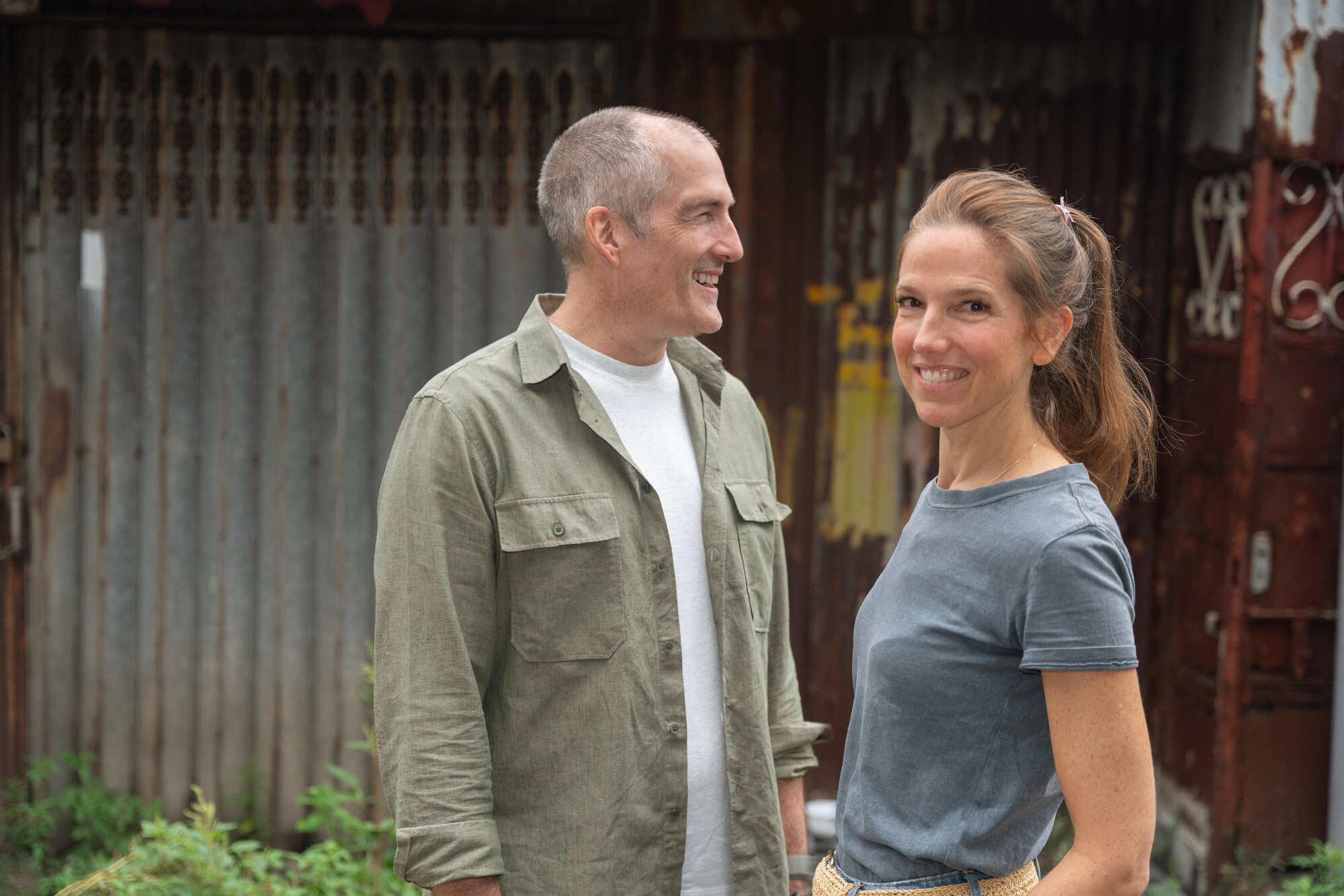 Guy Bertrand (left) and Daphne Mandel are the documentarians behind “Cha Guo”. Photo: Handout