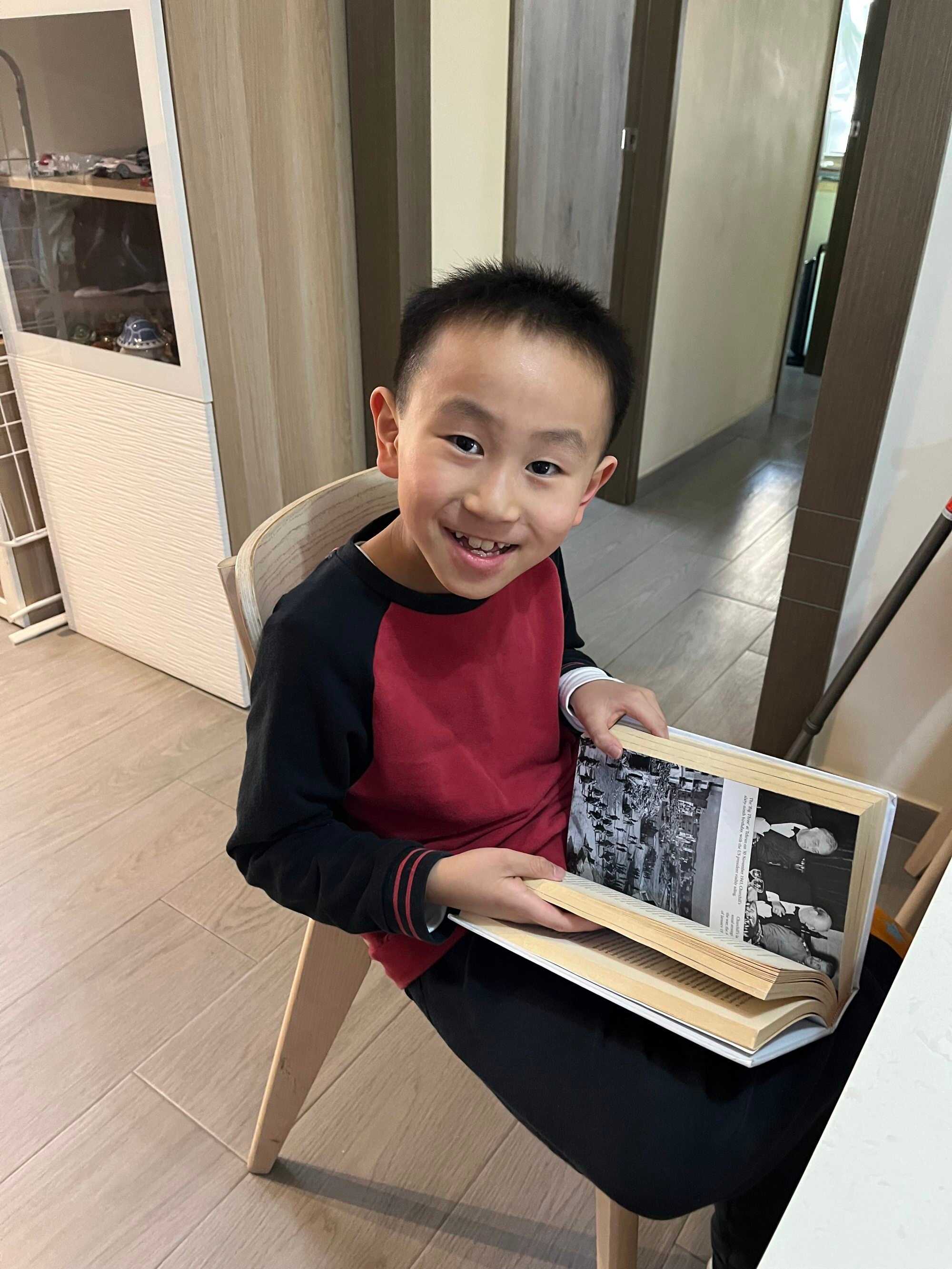 Kasper Yuen says he learned a lot from this book. Photo: Handout