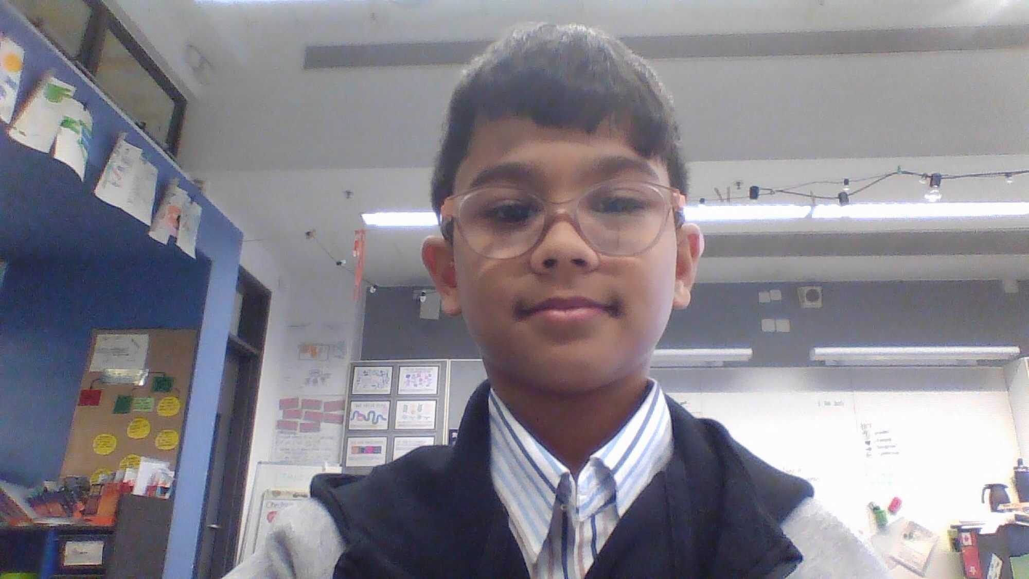 Mivaan Shah attends Kowloon Junior School. Photo: Handout