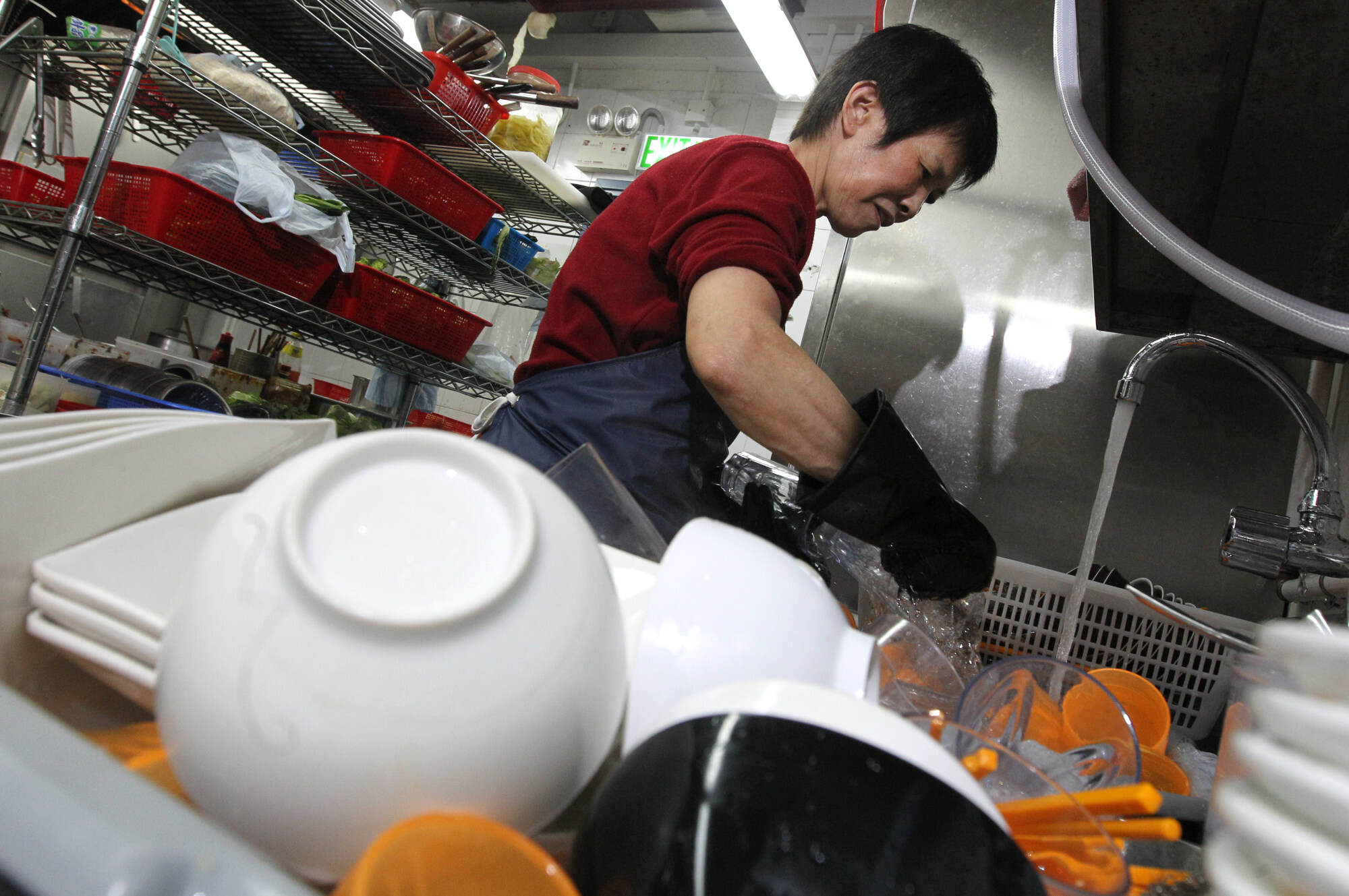 Older employees are especially at risk of losing their jobs to imported workers. Photo: May Tse