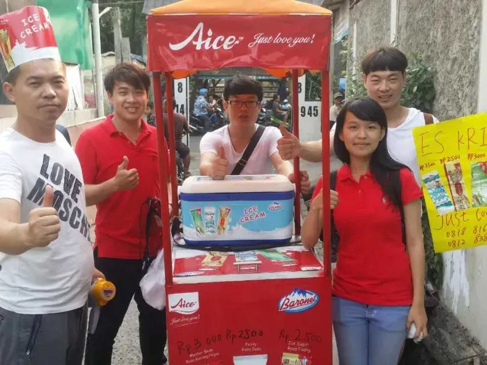Aice is a popular ice cream brand in Southeast Asian countries like Indonesia and the Philippines. Photo: Handout