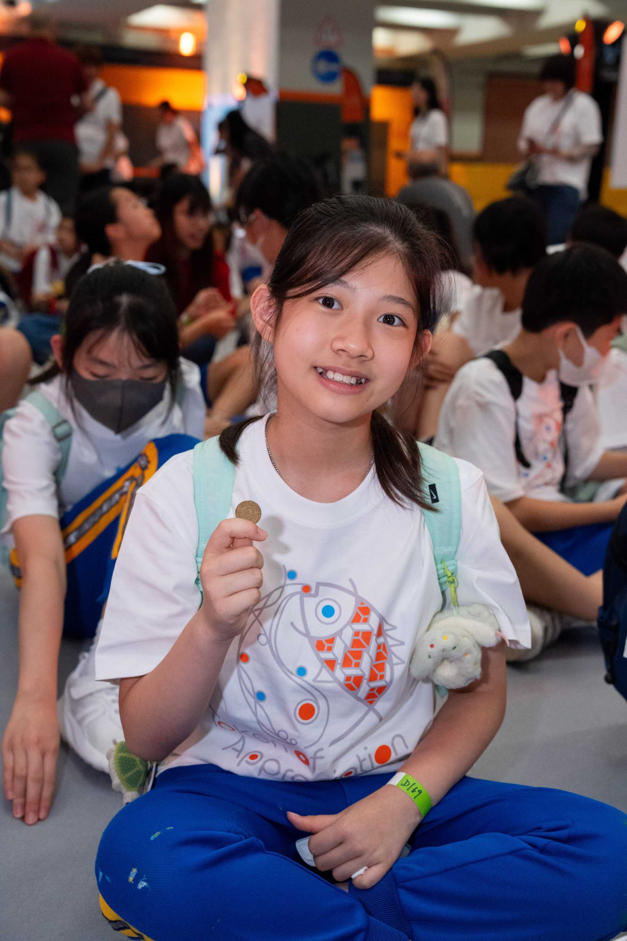 Lui Wing-sum says the event was a unique opportunity to repurpose unused coins while fostering community spirit and supporting those in need. Photo: Handout