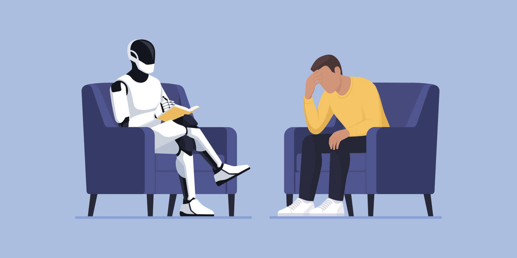 As much as we’d like to think of current robots as humanlike, the truth is today’s AI chatbots are only generating text, not creating conversation. Photo: Shutterstock