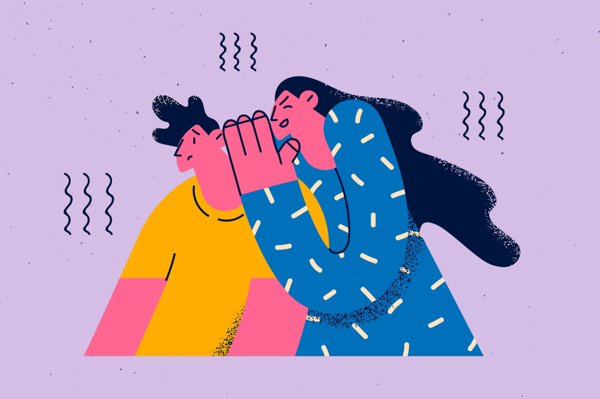 Who would you choose to reveal a secret to? Photo: Shutterstock