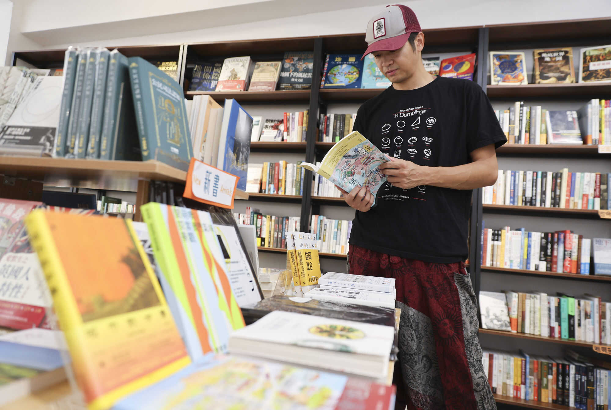 Thirsty for the Unknown features books related to travel, as well as Hong Kong history and culture. Photo: Edmond So