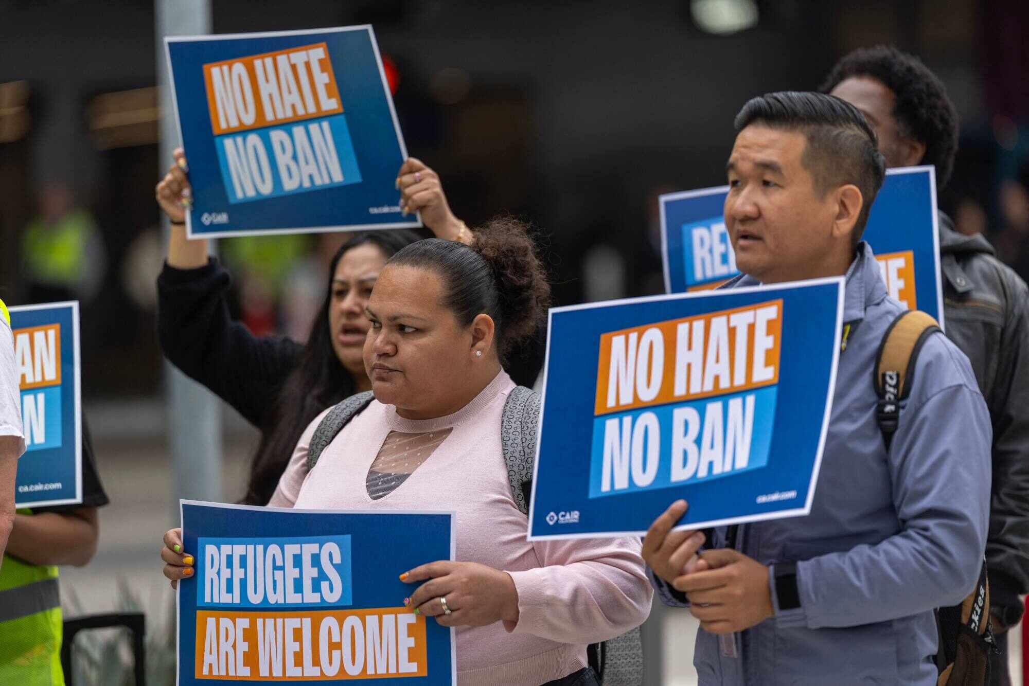Trump has signed a proclamation banning individuals from 12 countries from entering the US, reinstating one of the most controversial measures from his first term. Photo: Getty Images via AFP