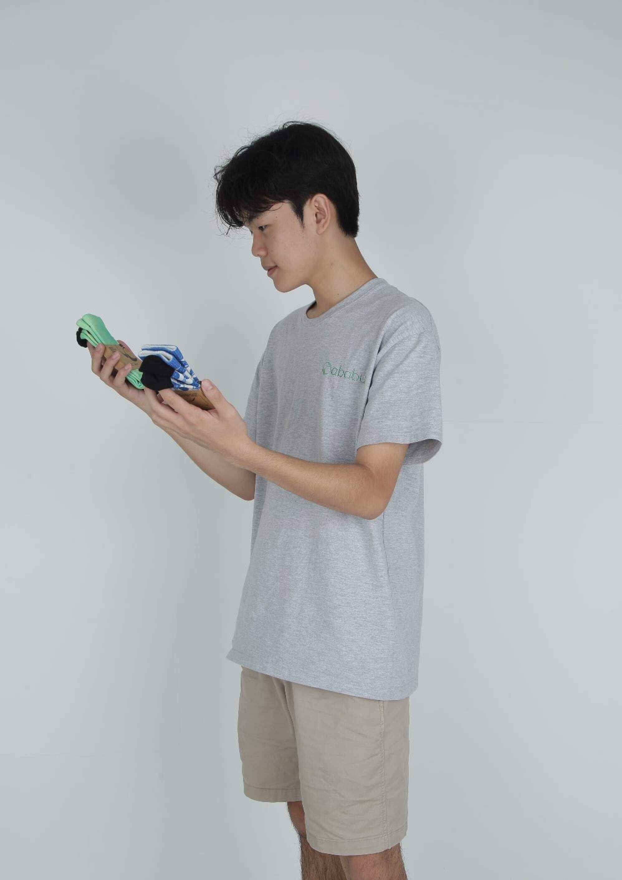 Darren Lee is the founder of Sababu Socks. Photo: Handout