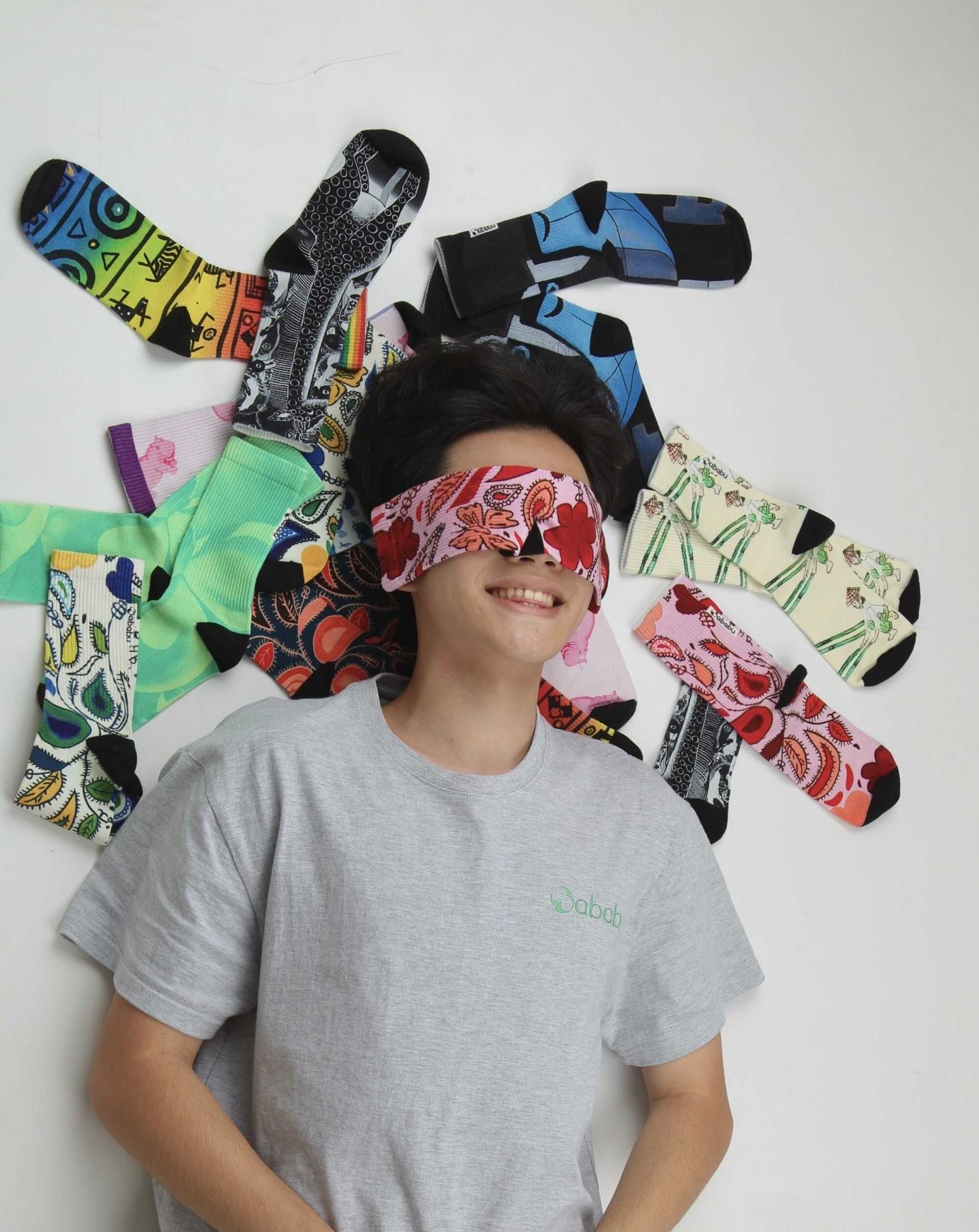 Darren Lee is the founder of Sababu Socks. Photo: Handout